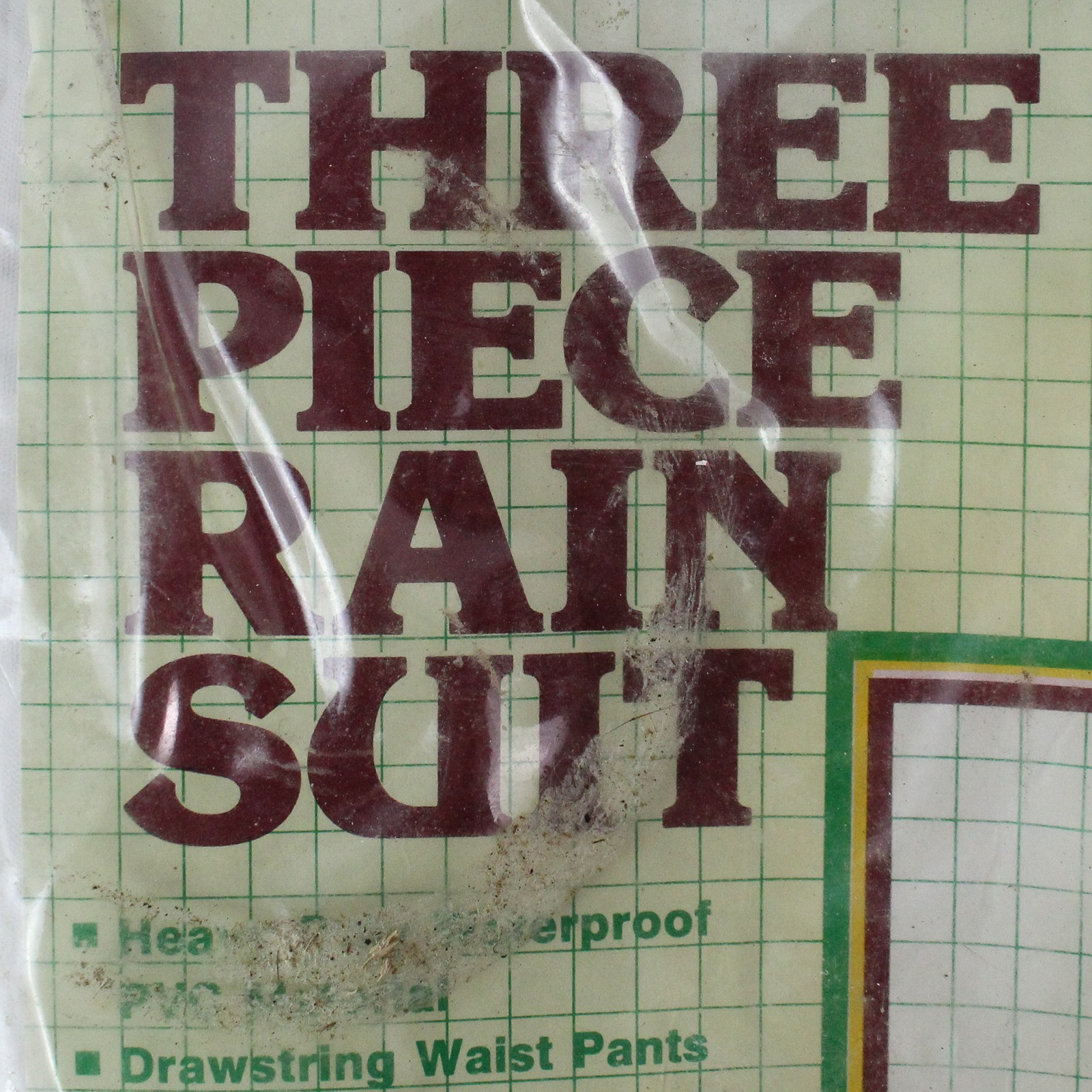 Vintage Academy Broadway XL Waterproof 3-Piece Rain Suit – Pre-Owned