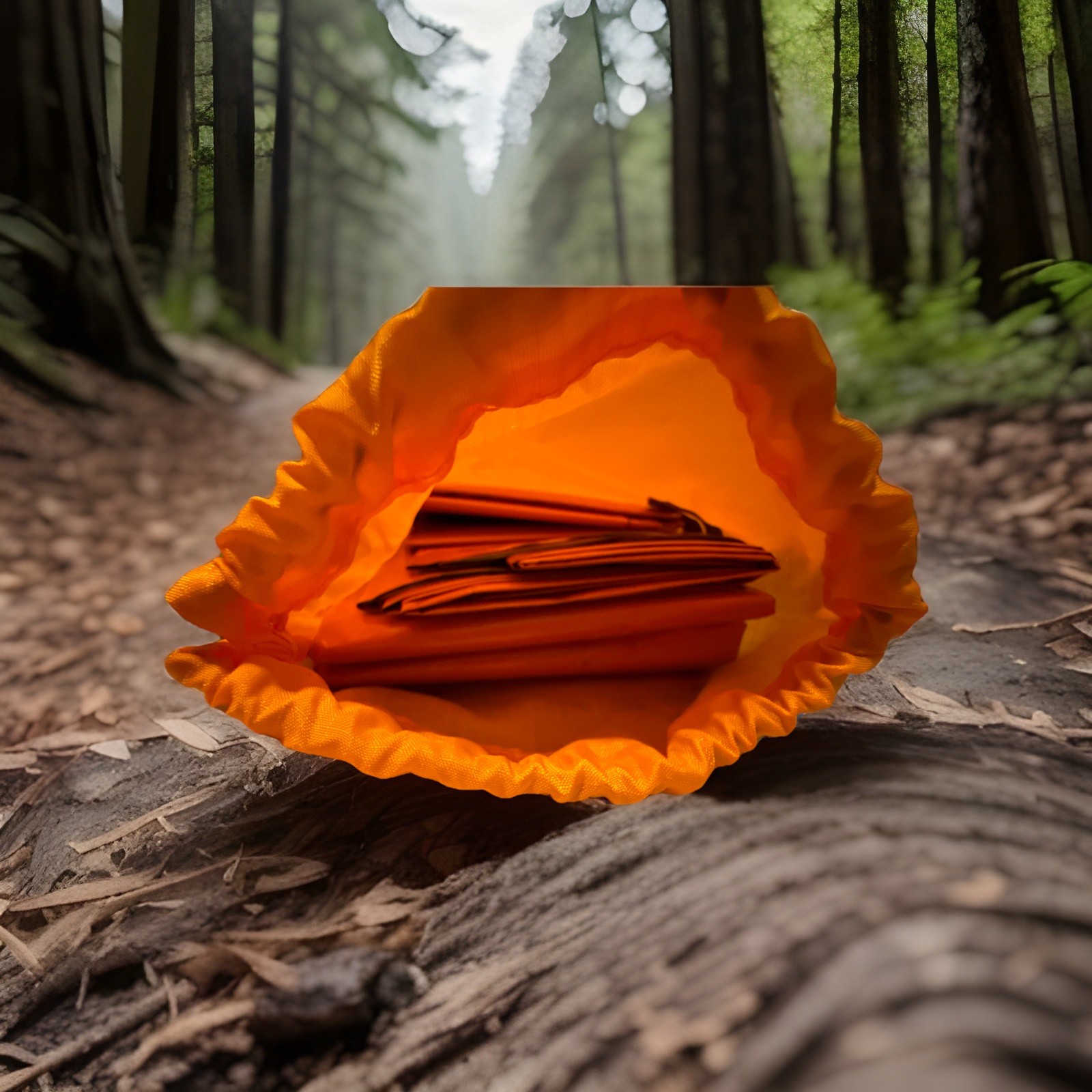 New TACT Bivvy Emergency Survival Sleeping Bag Lightweight Waterproof Orange