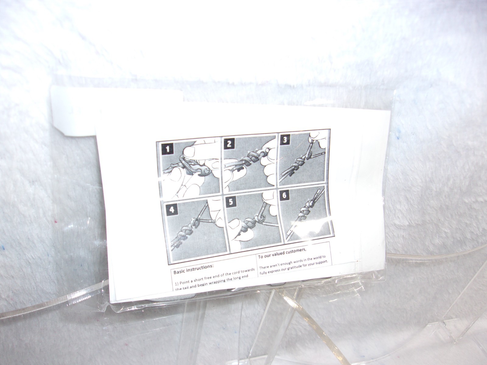 Fish Bone Knotless Rope Tie – Snapper – (1) Pack Stainless Steel NEW IN PACKAGE