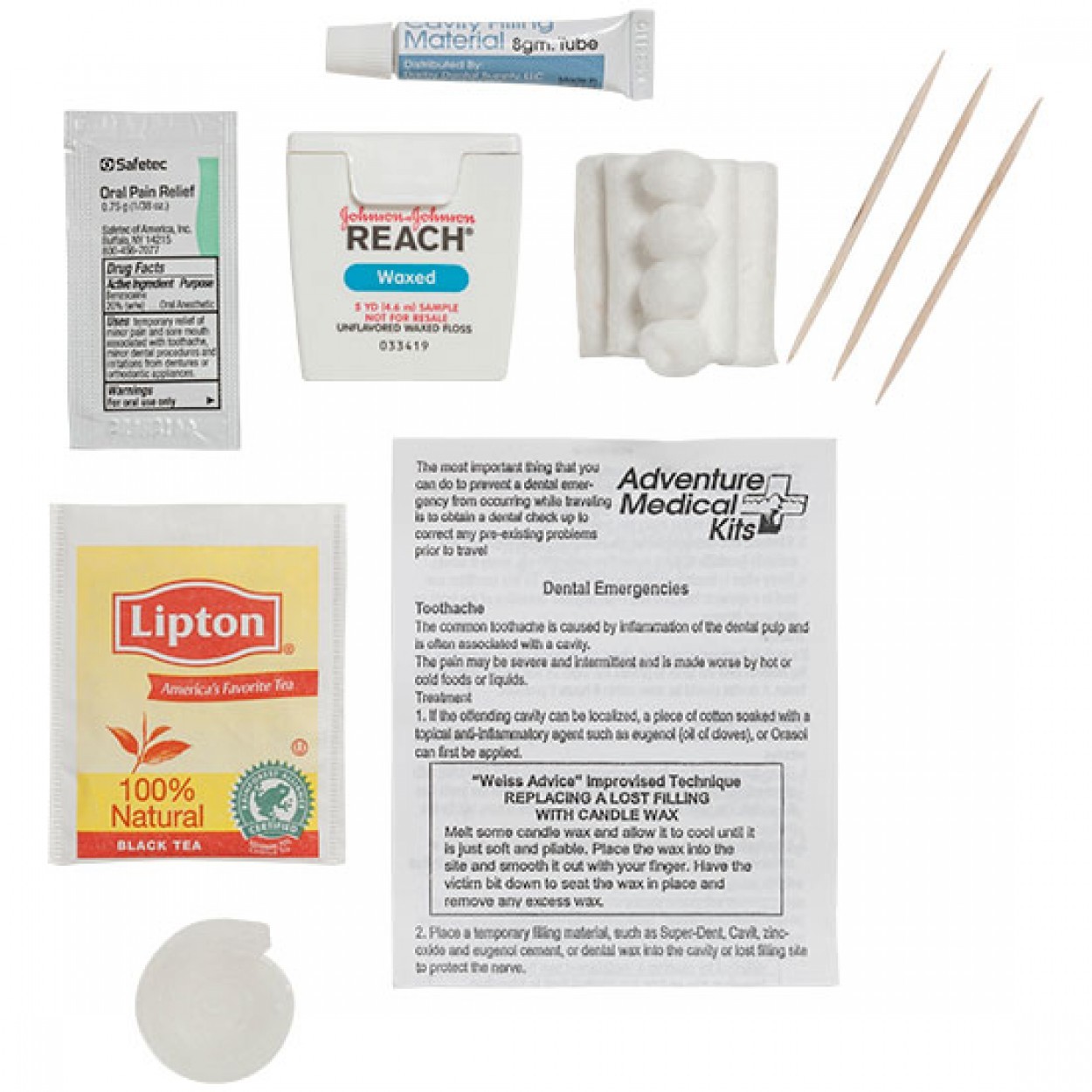 Emergency Dental First Aid, Kit Free Mouth Exam Mirror, Medical Dental Medic