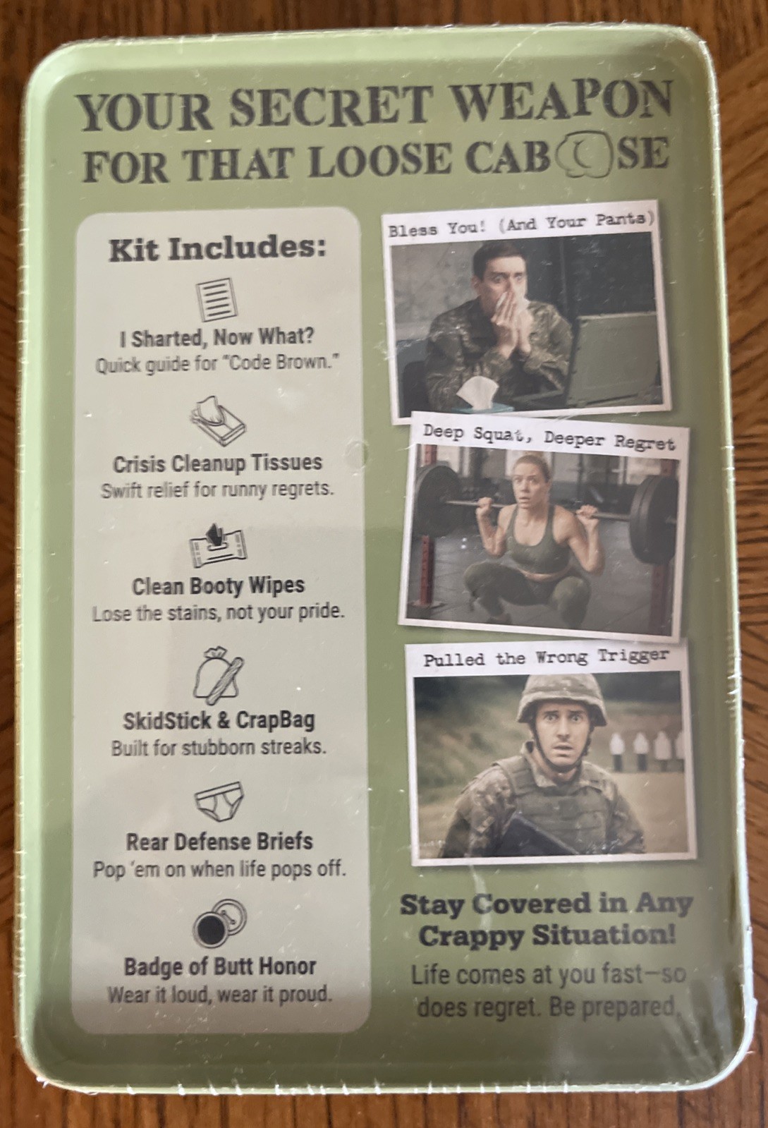 Shart Survival Kit (Toilet Humor) FREE SHIPPING! GAG GIFT, PRANK