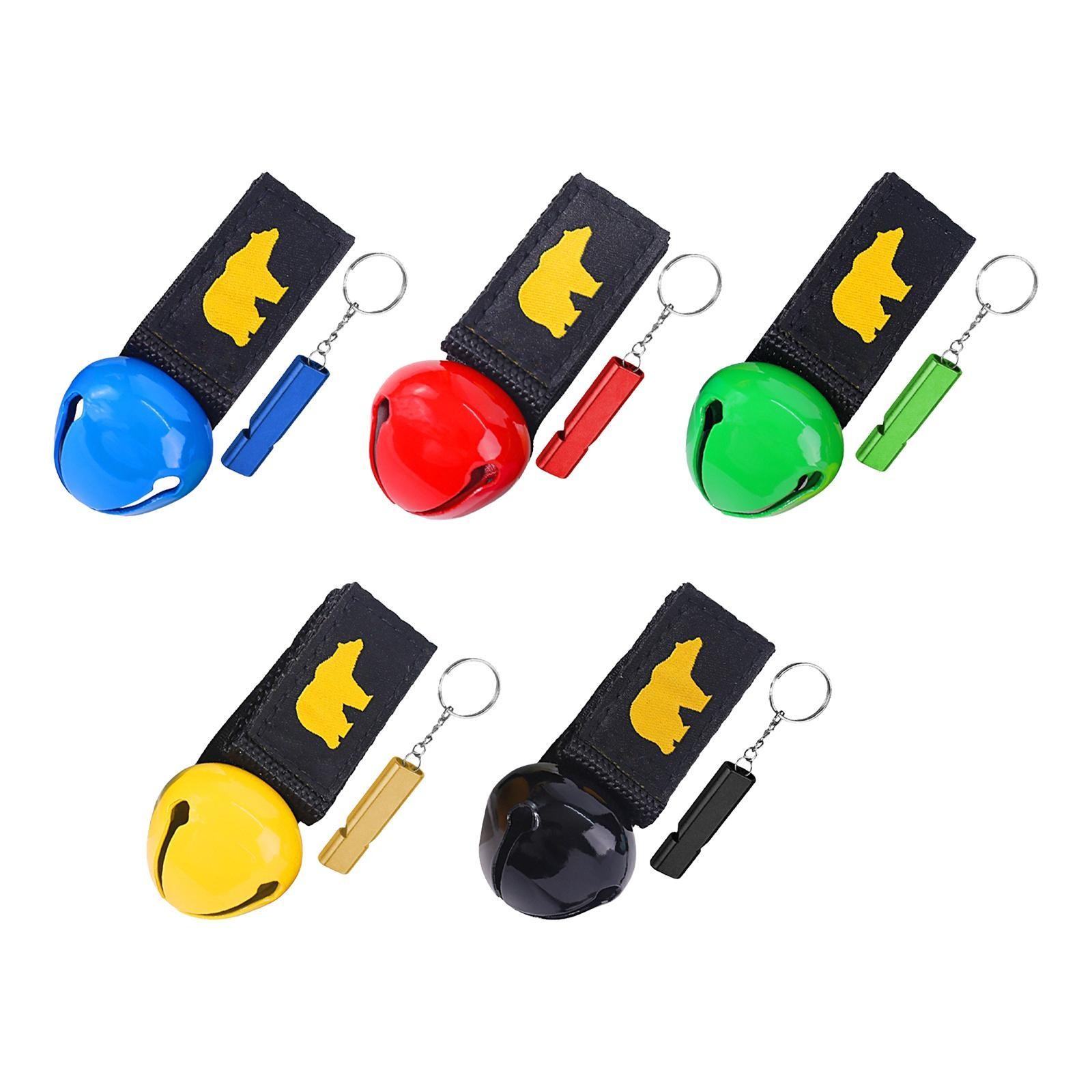 Loud Bear Bell and Whistle Multipurpose Portable for Fishing Animals Camping