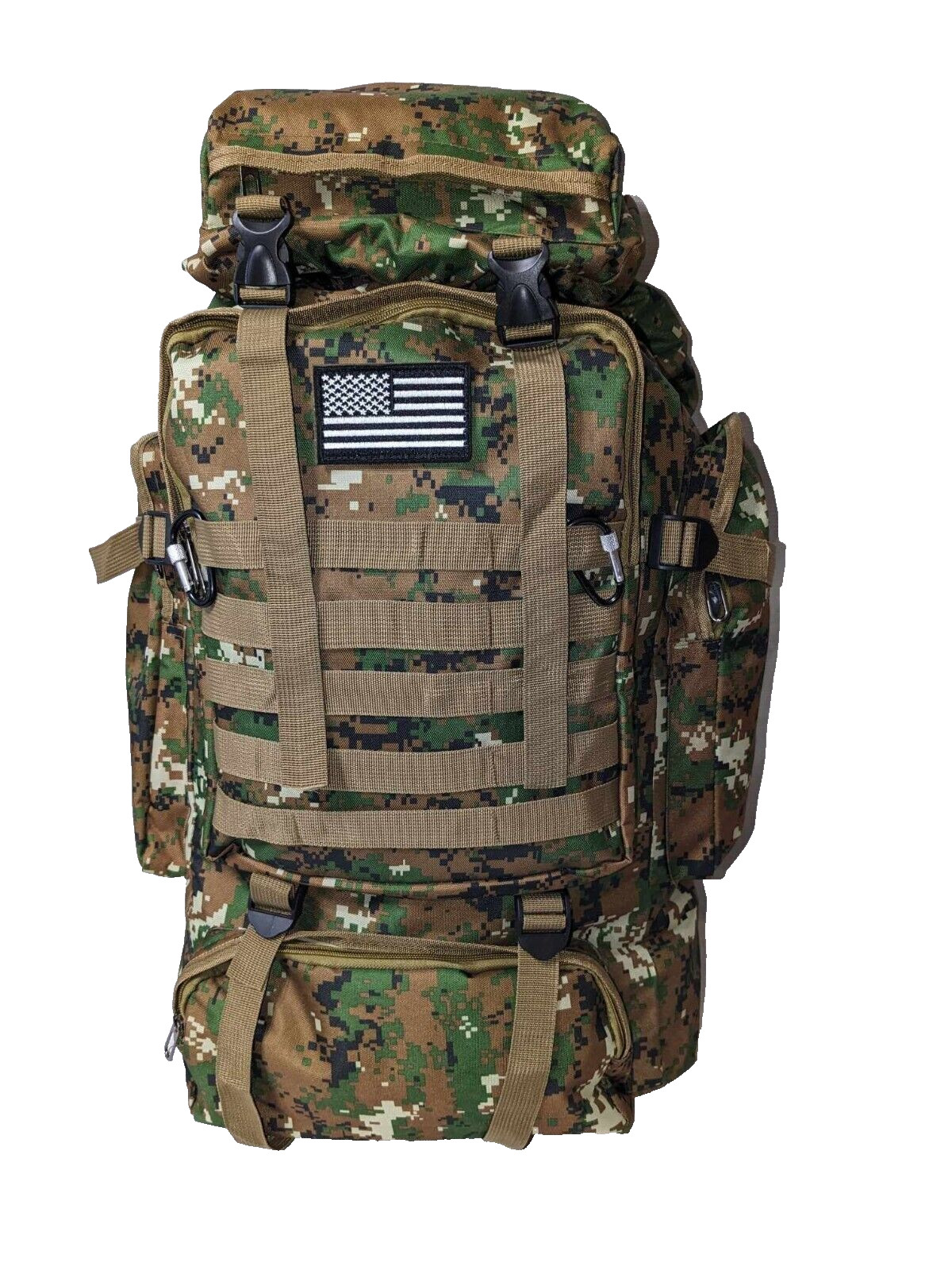 Bug out bag a must-have for backpacking, camping, hiking, full of outdoor gear