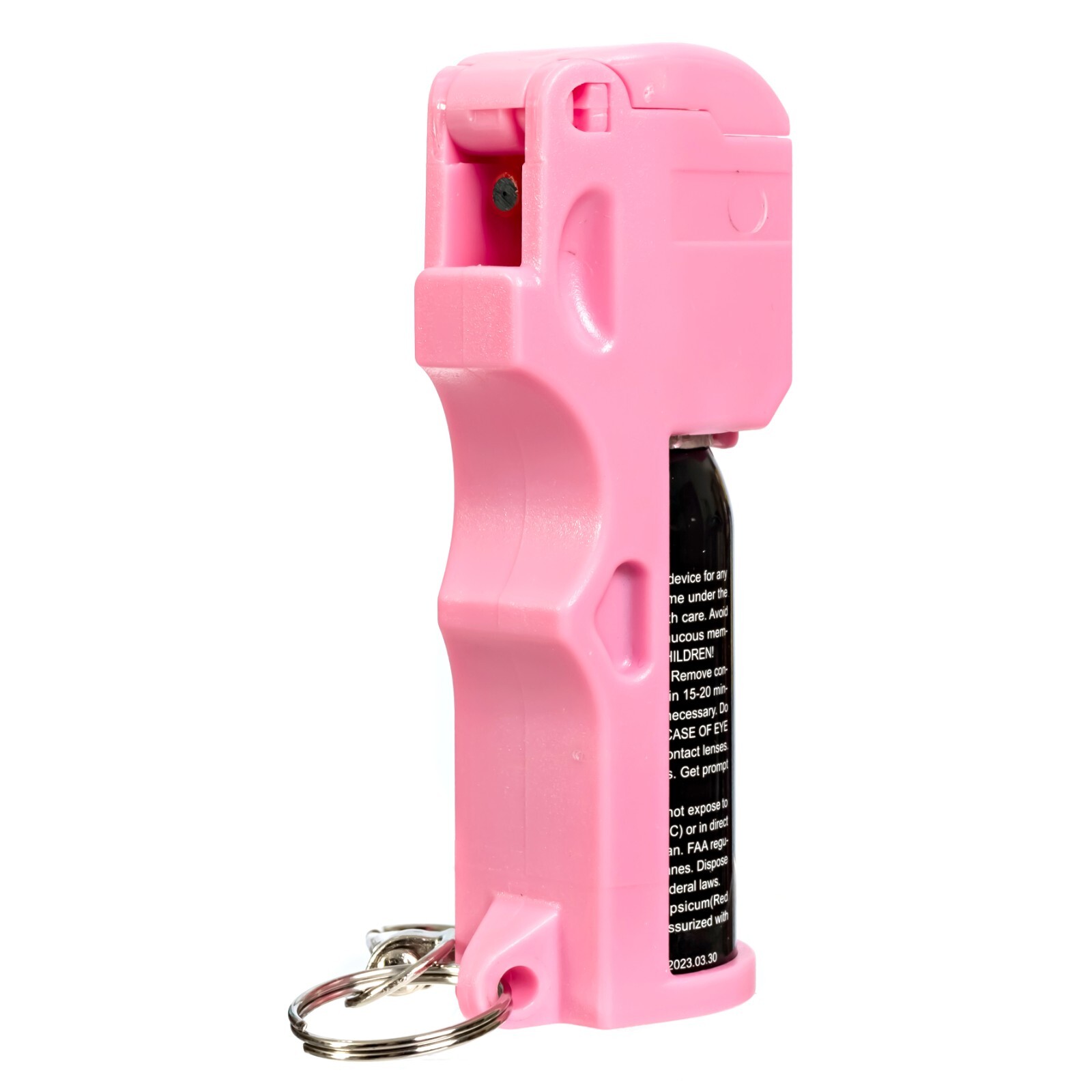 2 Pack Police Strength Burn Pepper Spray 1/2oz Self Defense Security Pink