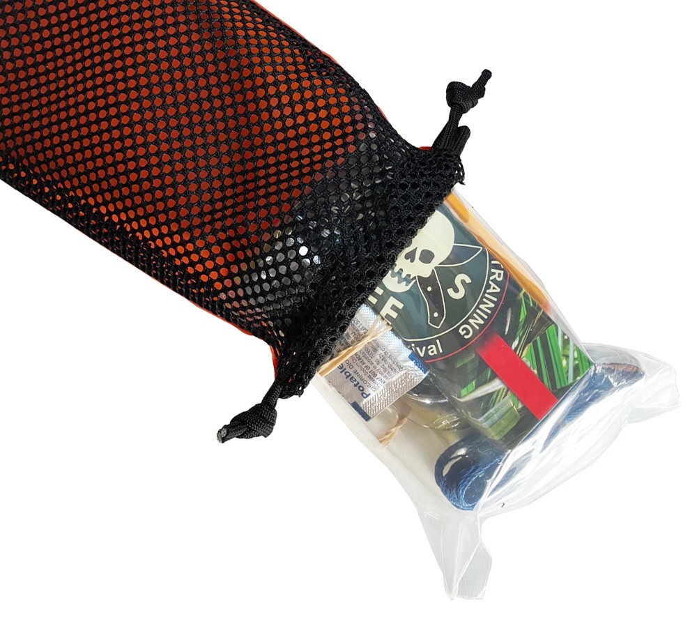 ESEE Essentials Survival Kit with Churp Linerlock Folding Knife