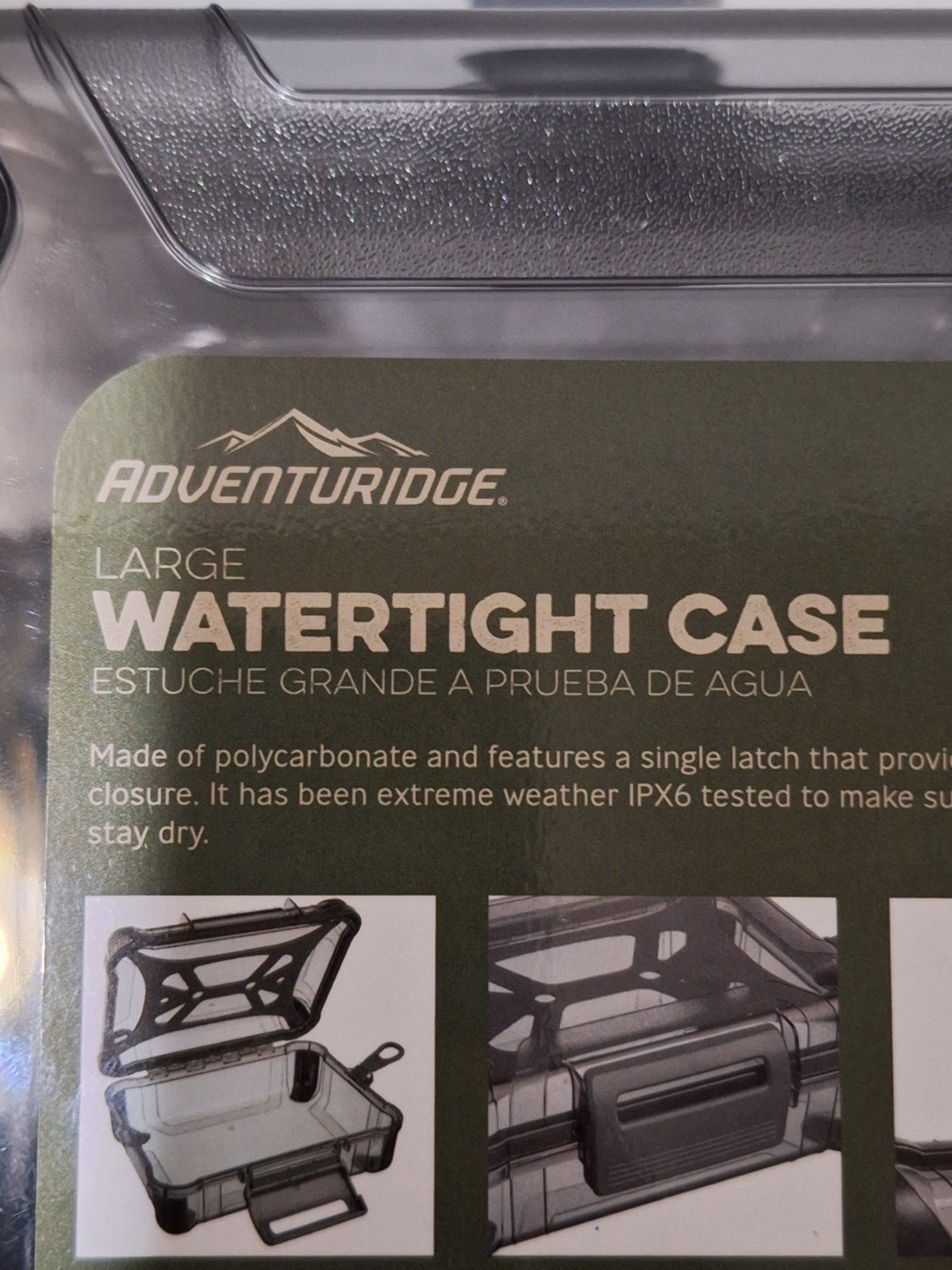 Adventuridge Large Watertight Case Plus Gear Divider