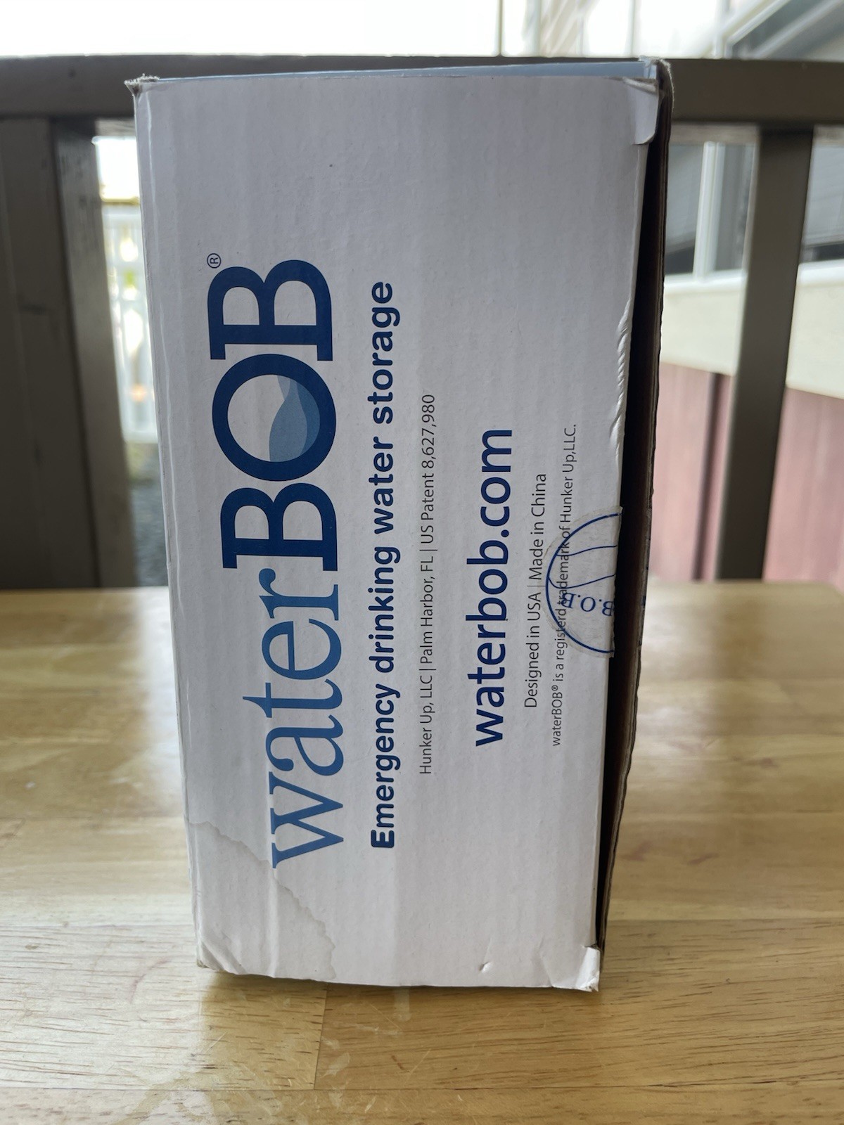 WaterBOB Bathtub Emergency Drinking Water Storage Container, 100 gallons New