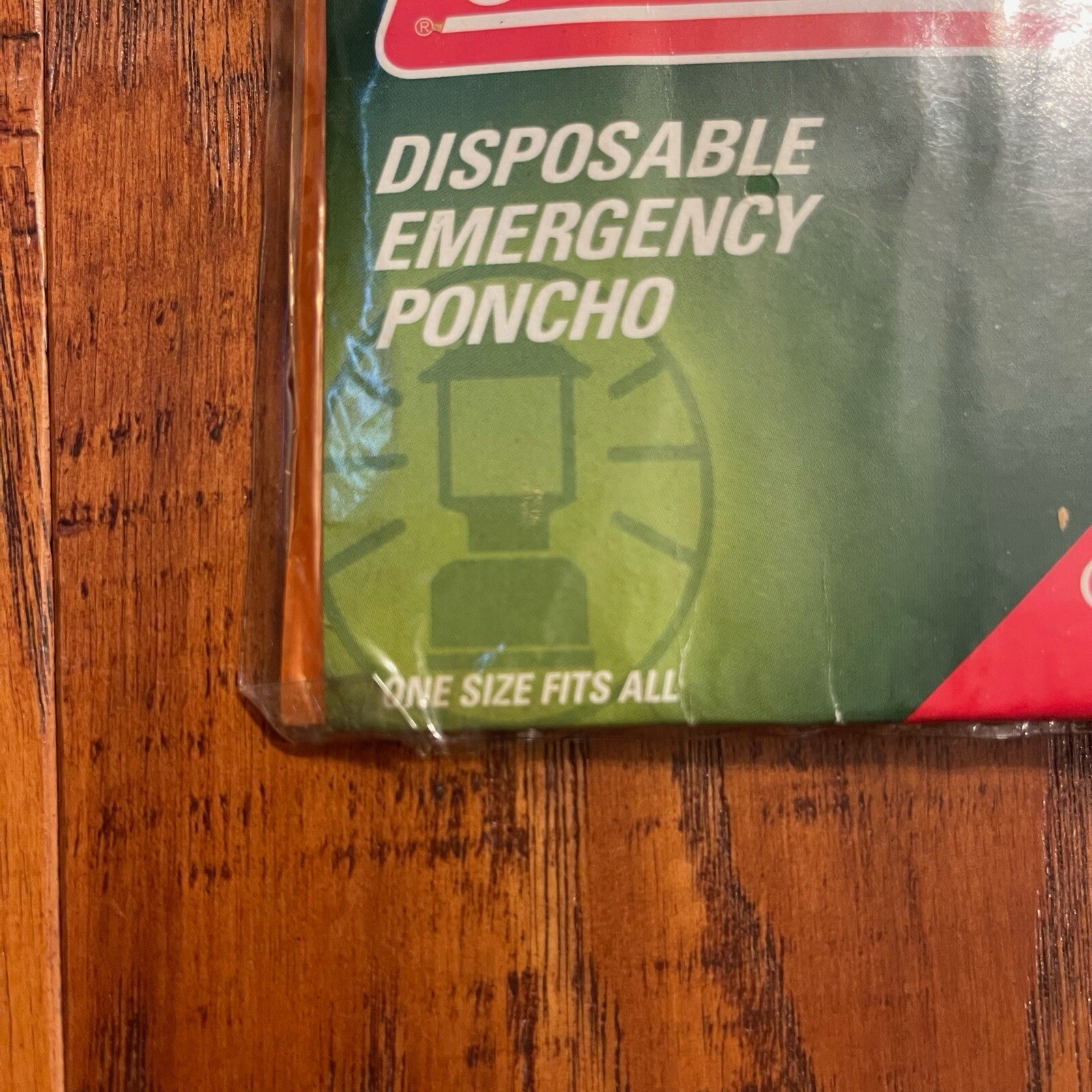 Coleman Orange Disposable Emergency Ponchos one size NEW Tennessee Vols Football