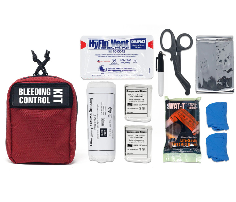 Cubix Safety Bleeding Control Kit – Premium (NuStat)