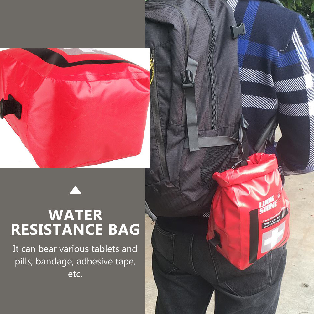 5L Waterproof First Aid Bag Emergency Kits Empty Travel Dry Bag Rafting Camping
