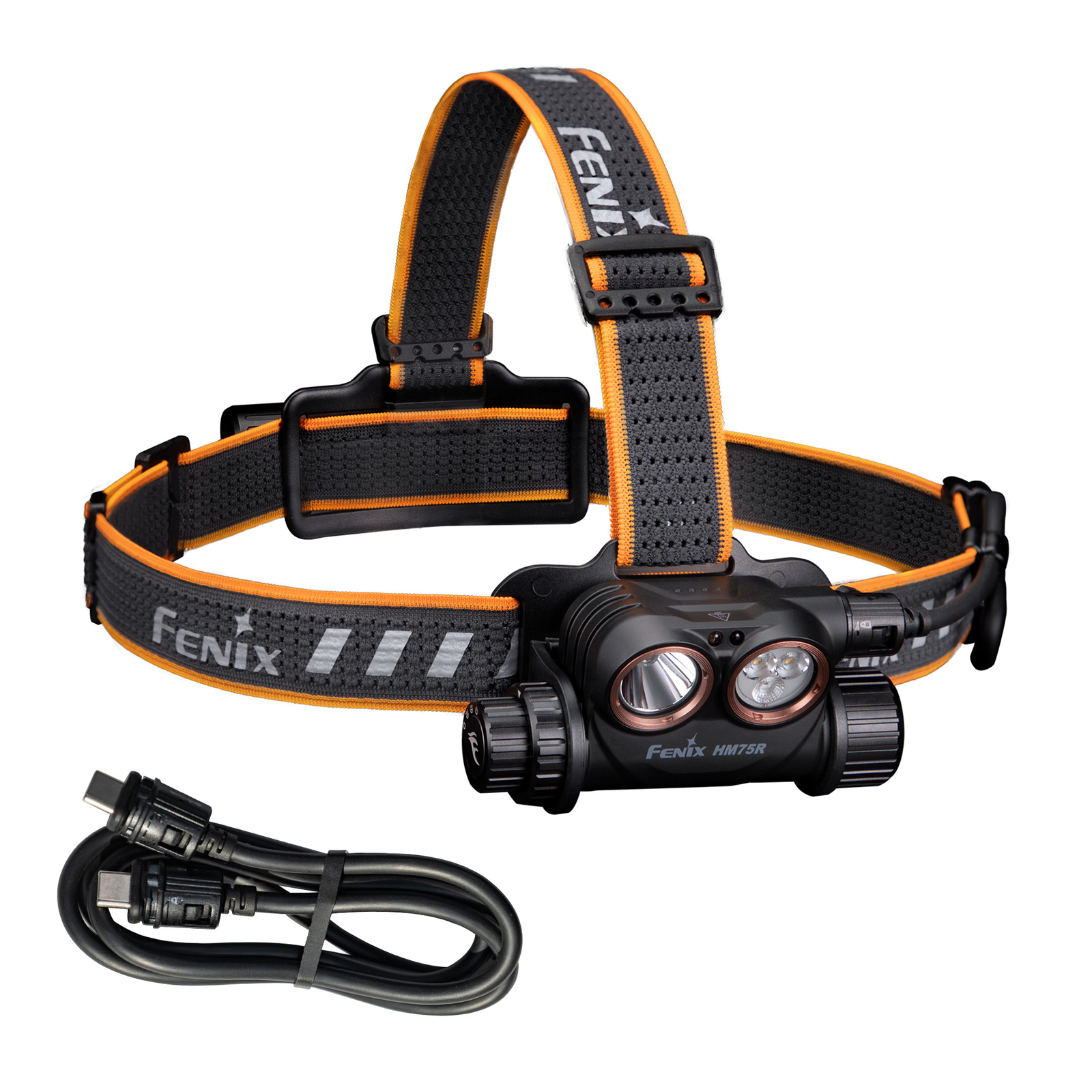 Fenix HM75R 1600 Lumen USB-C Rechargeable Headlamp with Extra Long Runtime