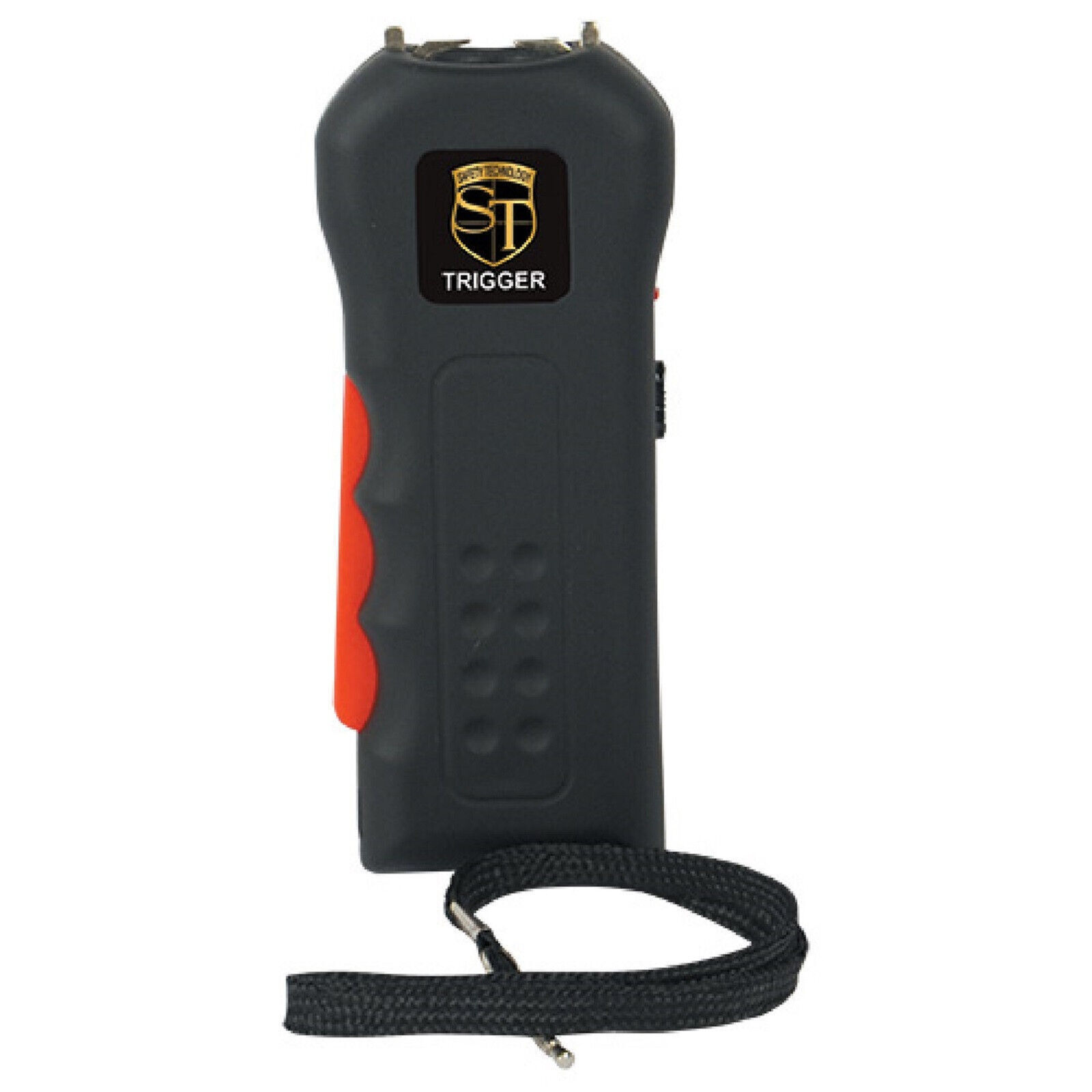 Safety Technology TRIGGER Stun Gun Rechargeable 75 Mil Volts LED Flashlight+Case