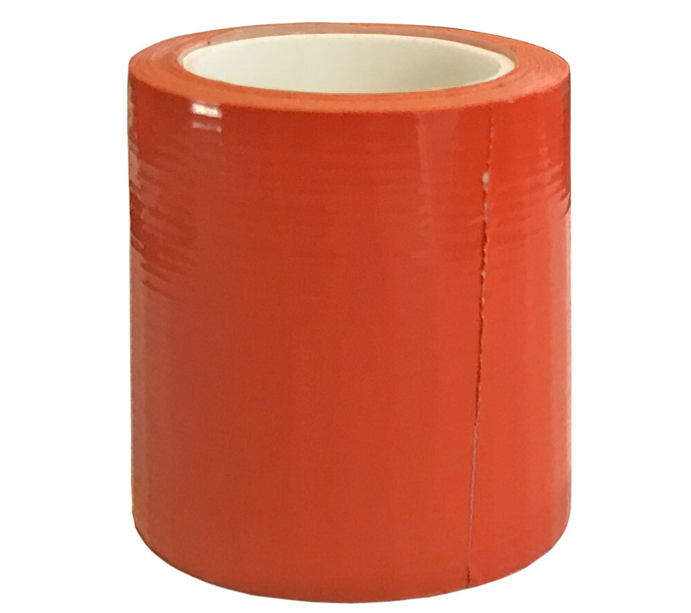 Mini Duct Tape Roll 2 in. x 100 in. Orange 12 pack 5col Survival Supply