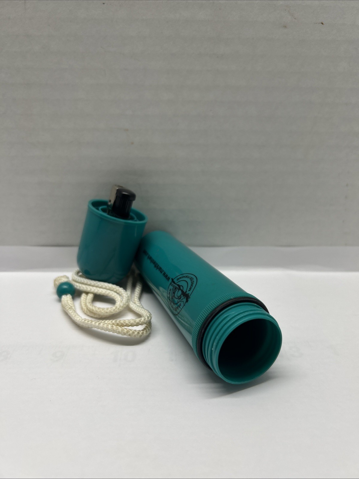 Floating Waterproof Container / Key Holder Mark the Shark Monster Fish