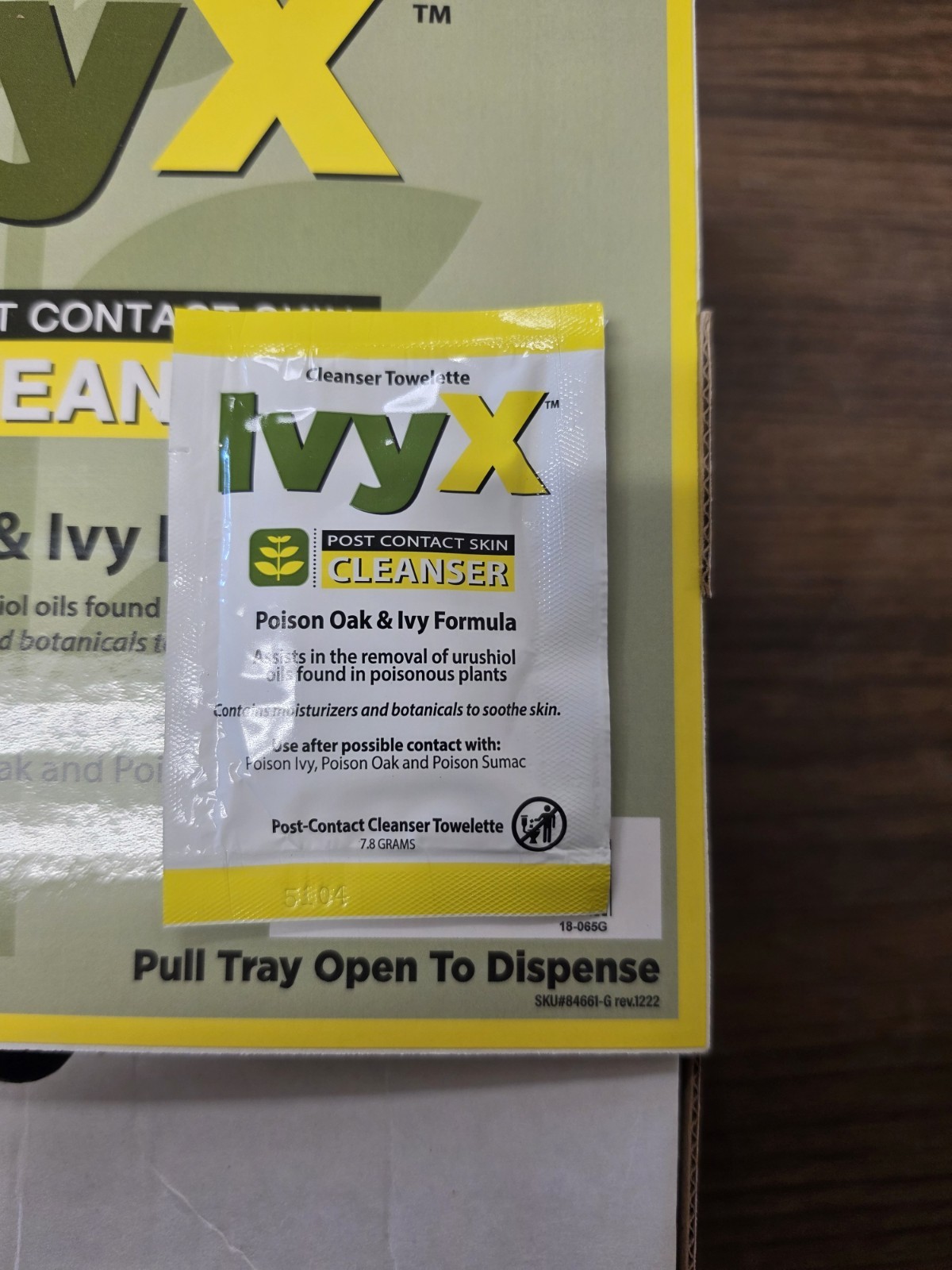 IvyX Post Contact Poison Ivy & Oak Skin Cleanser Wipes – 50 Count