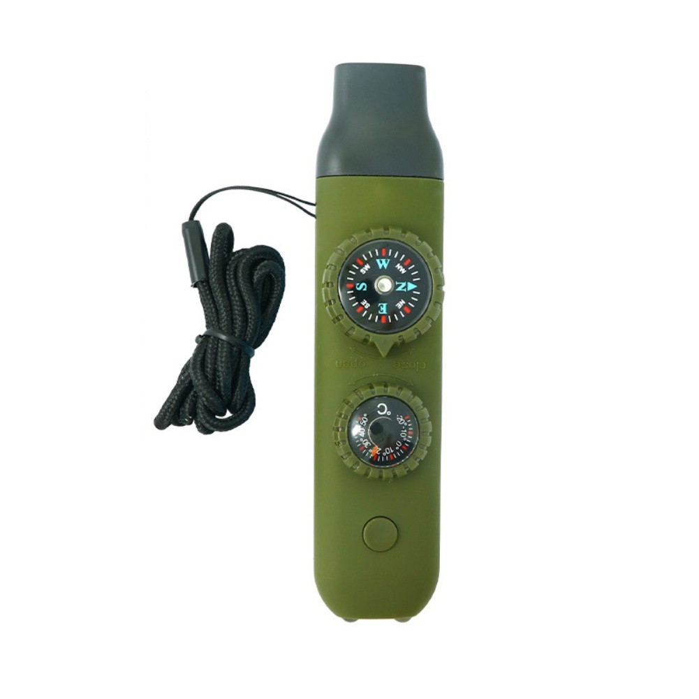 Camping Navigation Tool Built-in Whistle LED Navigation Light Neck Lanyard