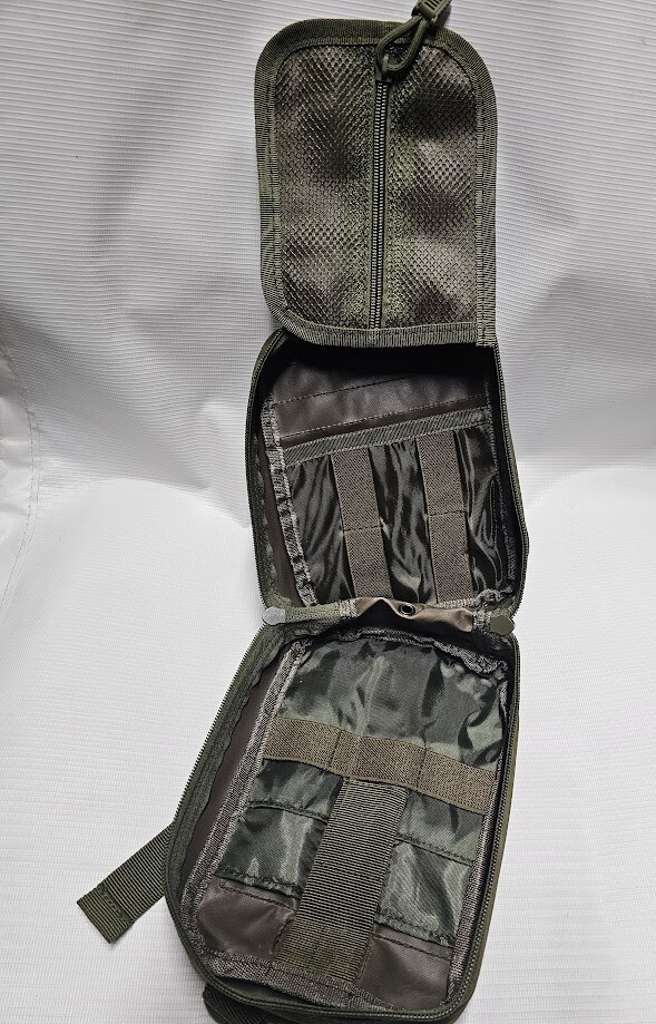 Emergency Survival Kit Bag First Aid IFAK Trauma Med Kit – 20 Pieces – Prepping