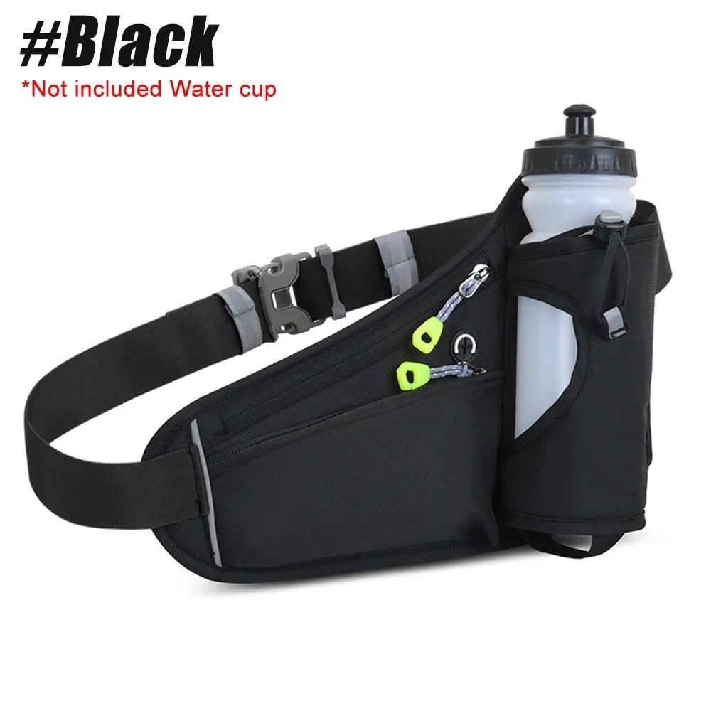 Running Waist Bag with Water Bottle Holder