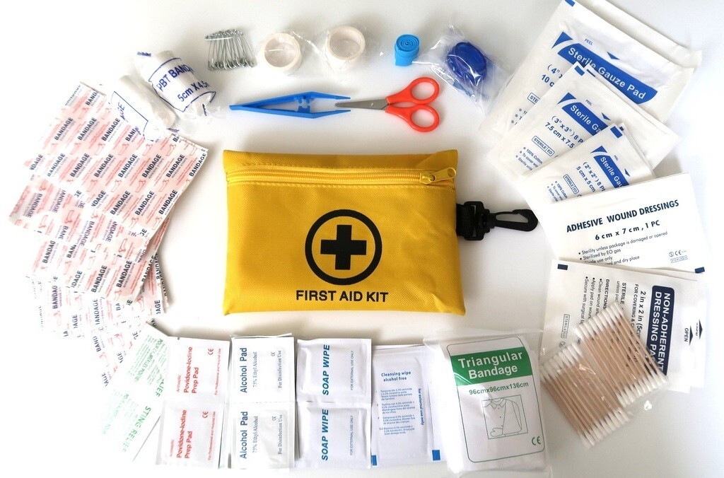 151 Pcs First Aid Kit Medical Emergency Trauma Military Survival Travel 10 Sets
