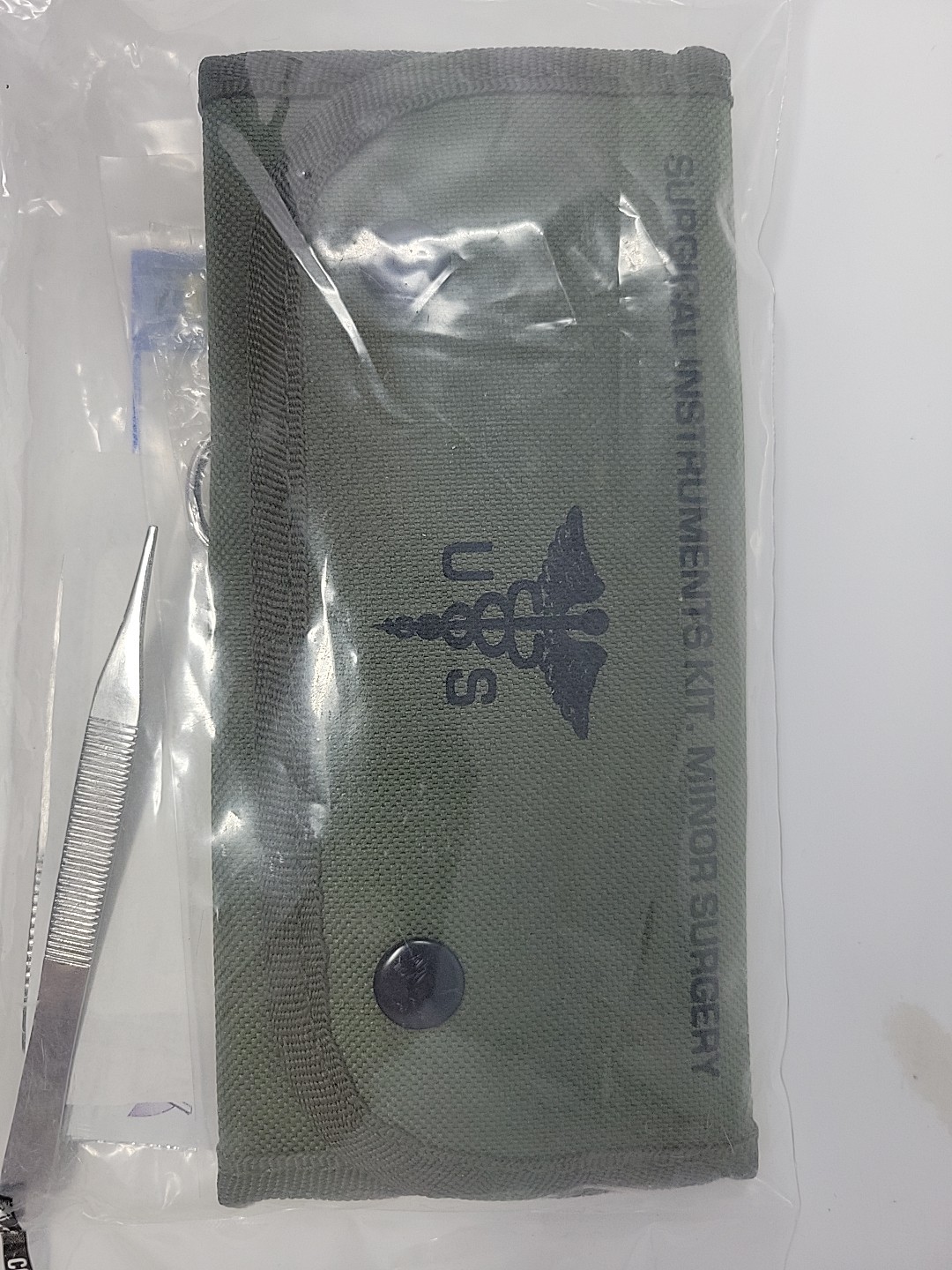 Elite First Aid – Surgical Instruments Medical Kit – Canvas Pouch – Med Kit – US