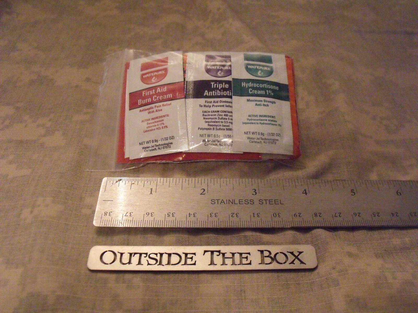 Emergency/Survival “Pocket Outdoorsman” First Aid Kit, 17+ Items, EDC