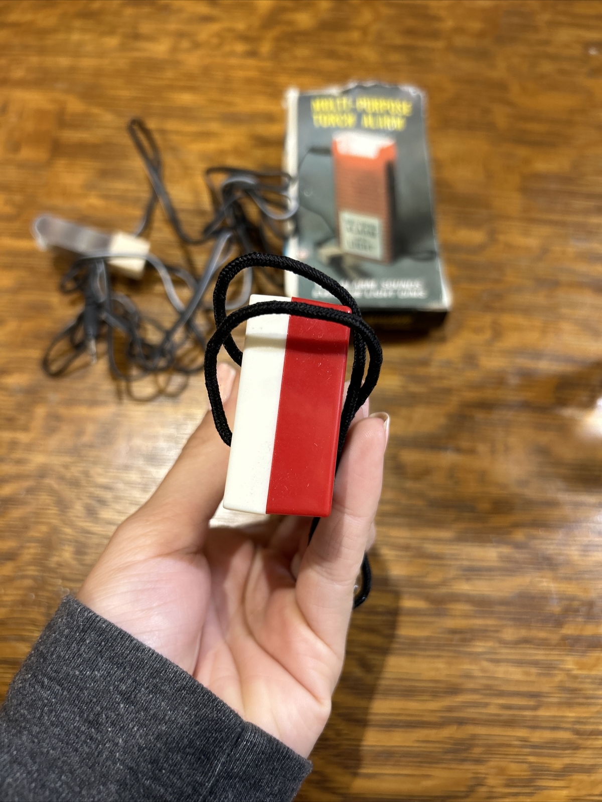 Vintage Multipurpose Torch Alarm And Burglar Alarm With Light