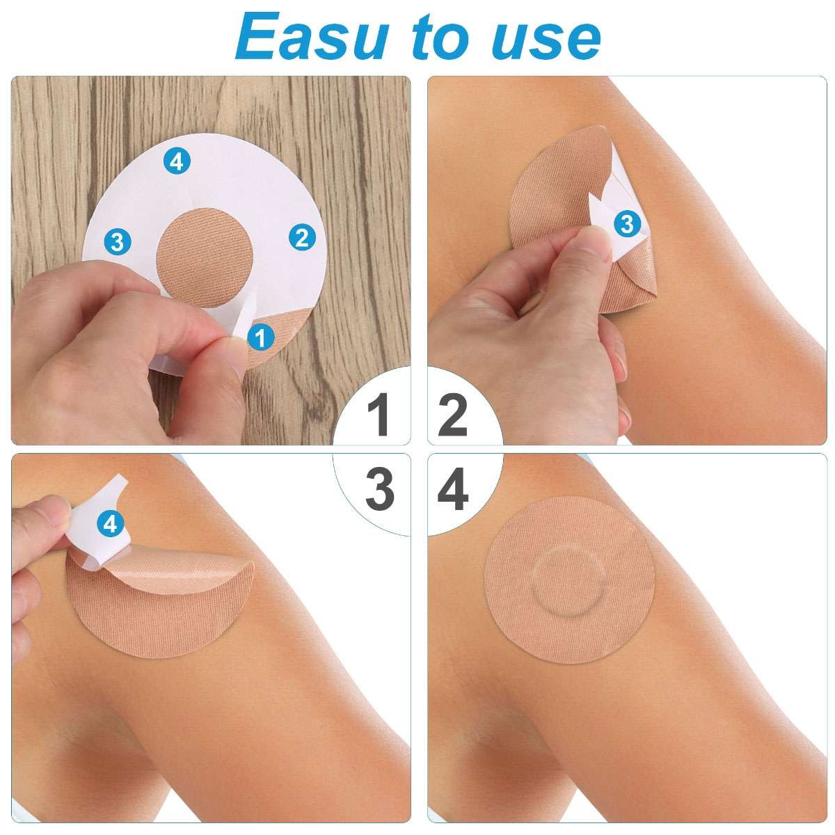 5~30pcs For Freestyle Libre Sensor Covers Waterproof Breathable Adhesive Patches