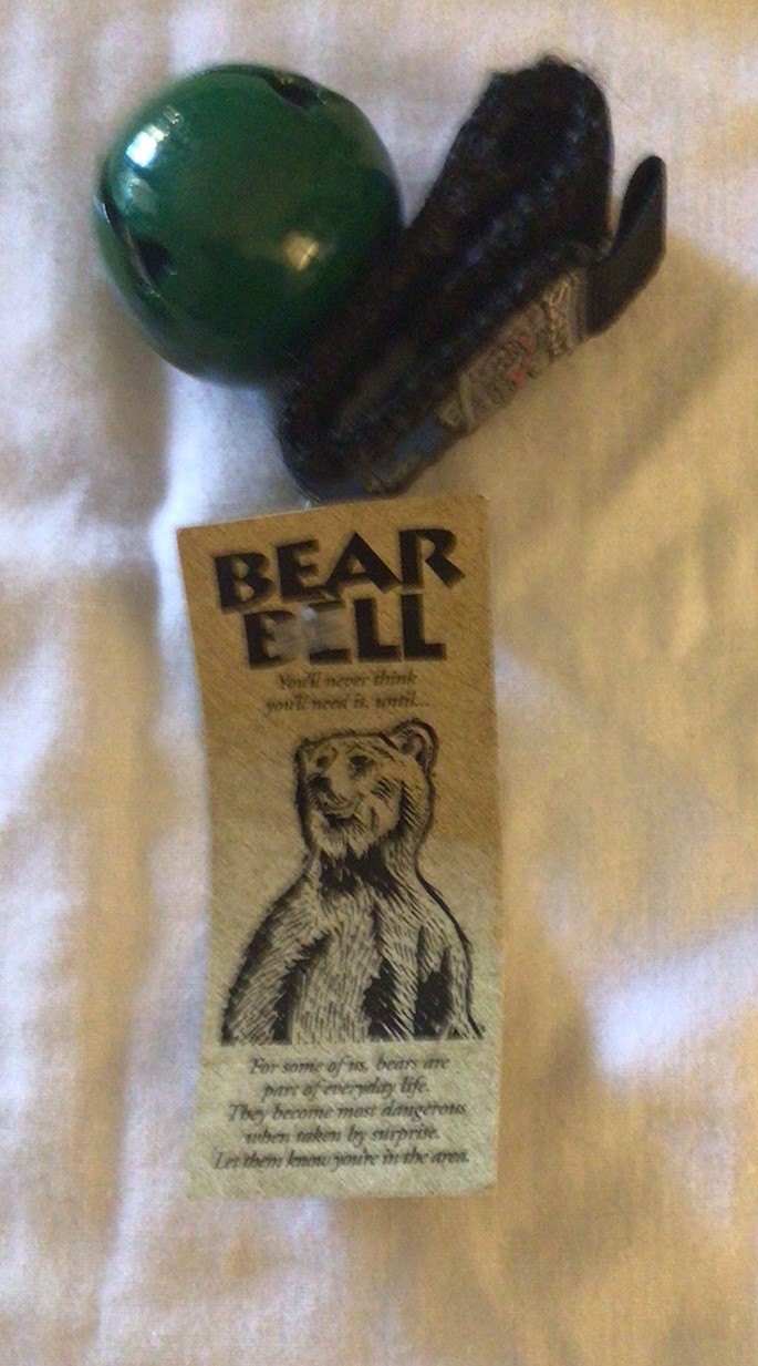 Hiker Bear Bell Silverfoot NWT