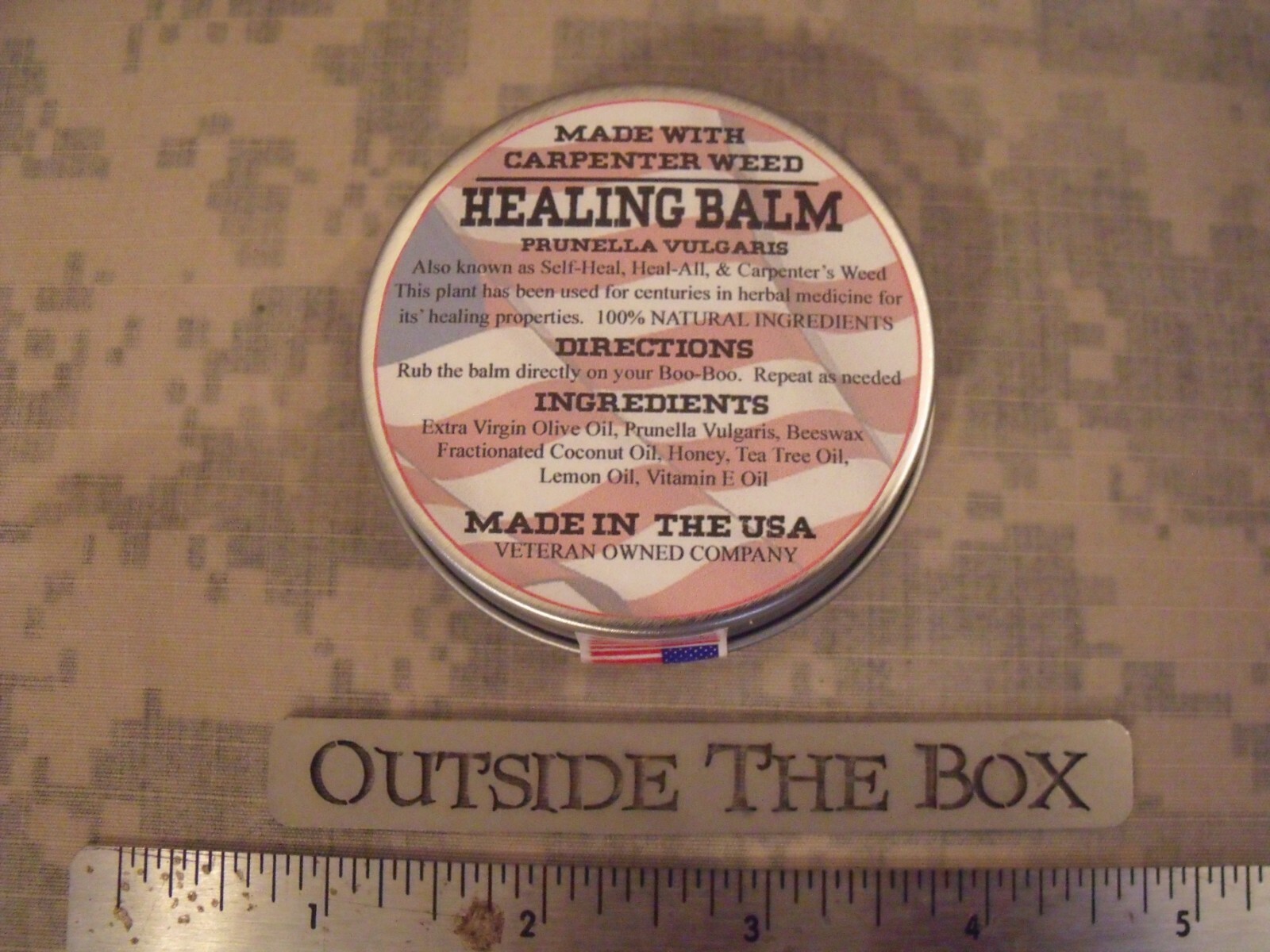 General Charlie Foxtrot’s ALL NATURAL Healing Balm, (1) .15oz TUBE & (1) 2oz TIN