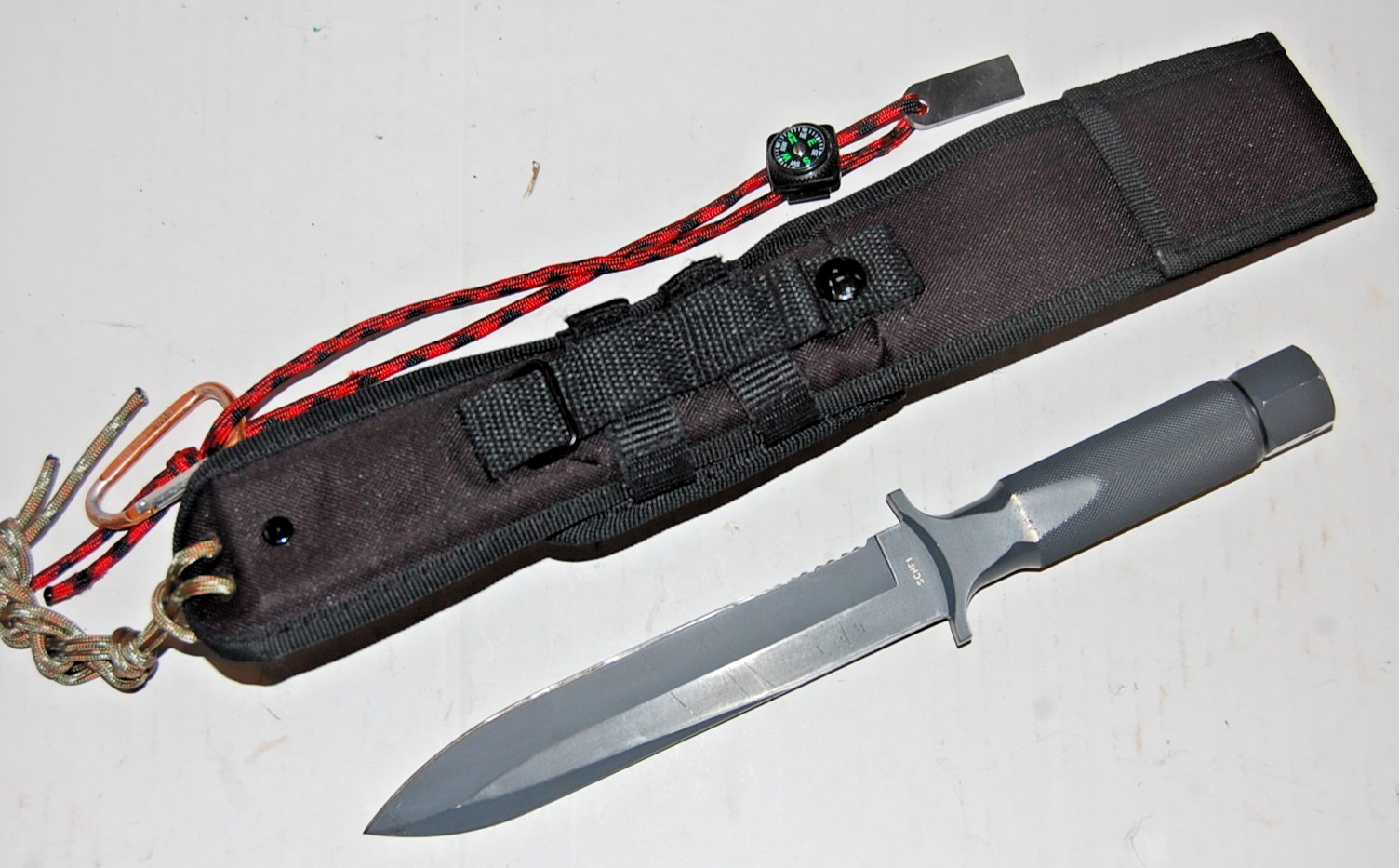 Rare Schrade SCHF1 Large Extreme Survival Knife – One-Piece Drop Forged