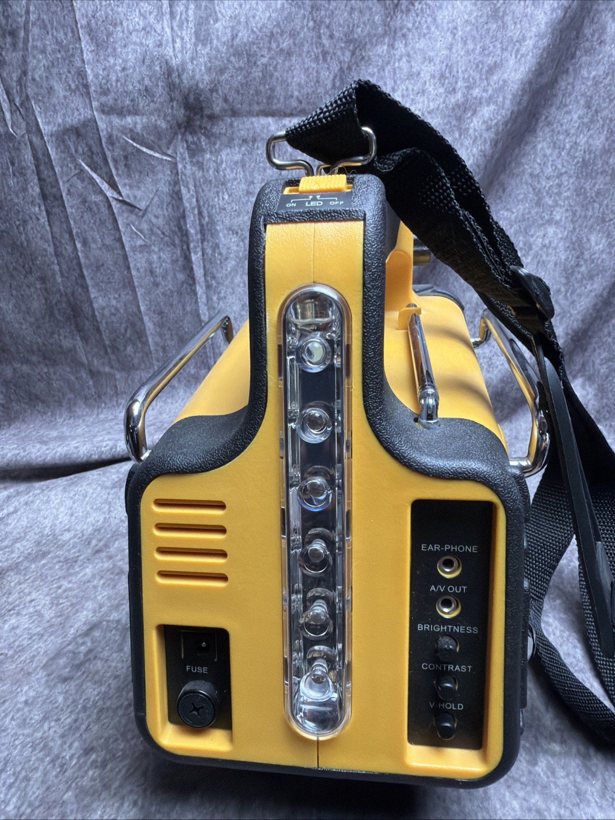 Vector Tough Bright Storm Tracker Flashlight Weather Radio