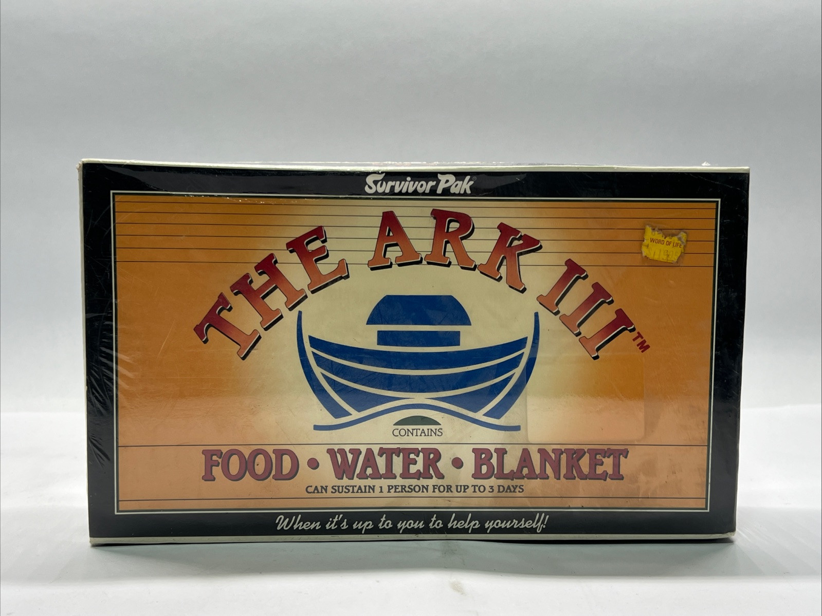 Emergency Preparedness The Ark III Food Water Survival Kit 1 Person 3 Day Sealed