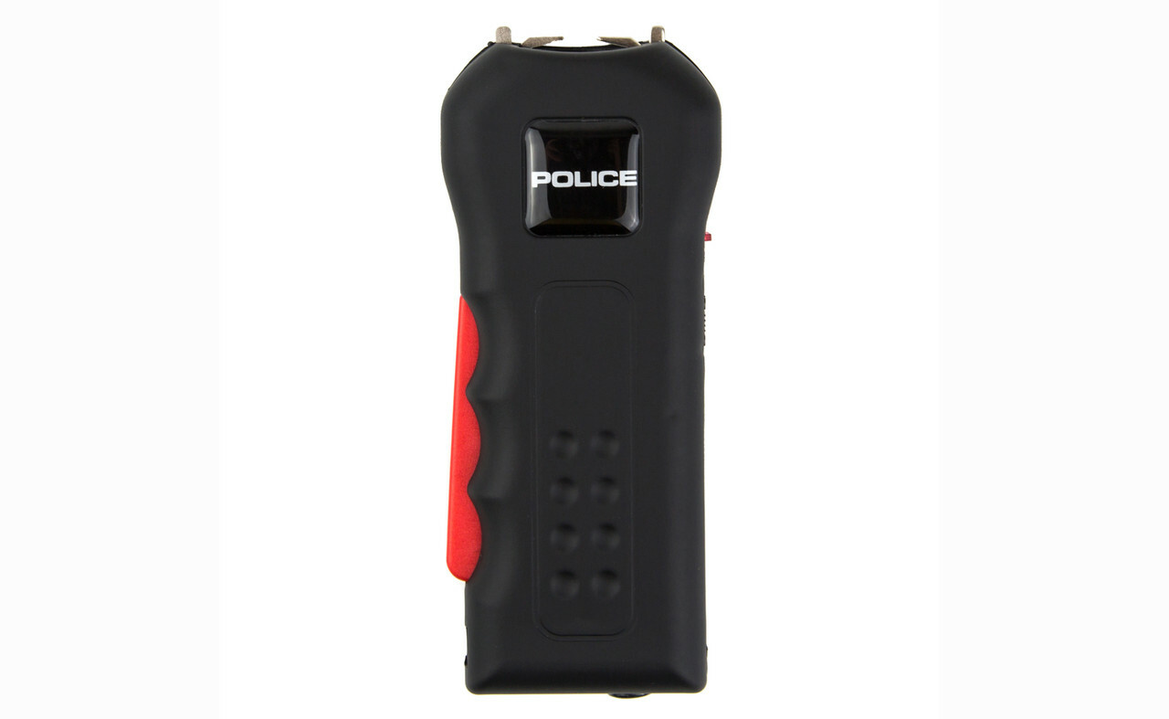 POLICE Stun Gun 512-700 BV Rechargeable LED Flashlight Black