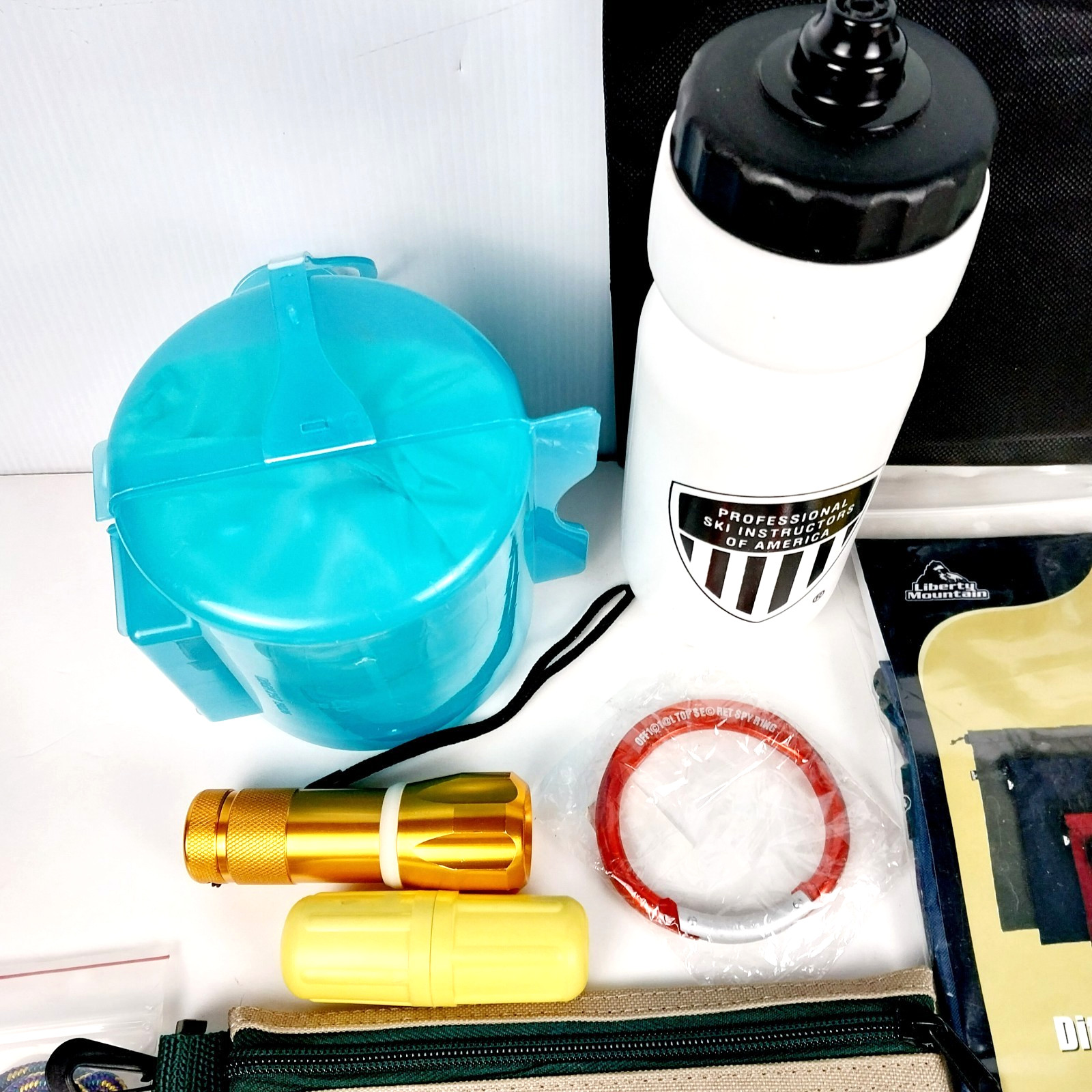 25-Pc Outdoor Survival Hiking Camping Backpacking Gear Lot – SEE ENLARGED PICS!