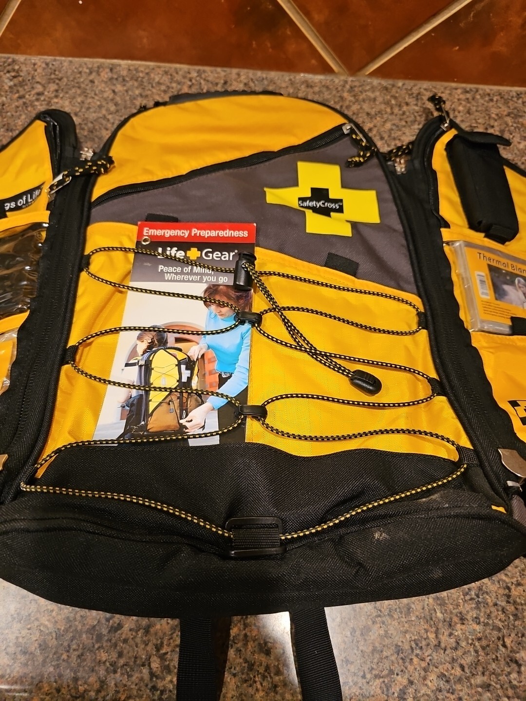 Life Gear Wings Of Life Survival Backpack SafetyCross With Original Gear