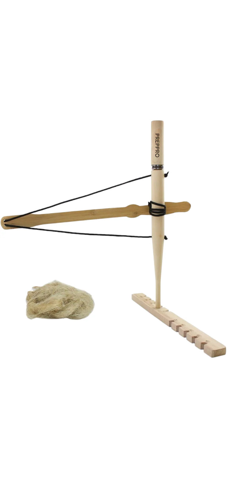 Bow Drill Fire Starter Kit – Traditional Fire‑Making Tool | PrepPro