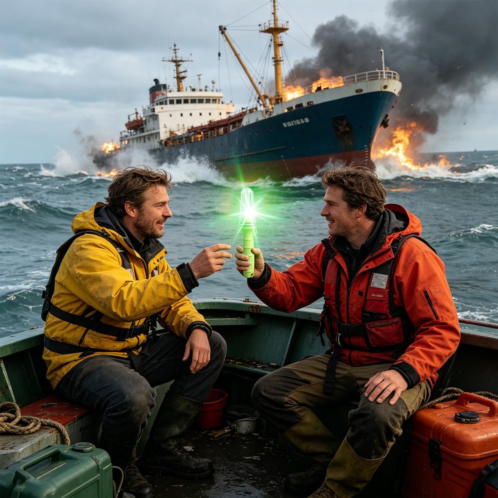 Marine Flares Electronic Kayak Warning Signals Kayaking Distress Flare