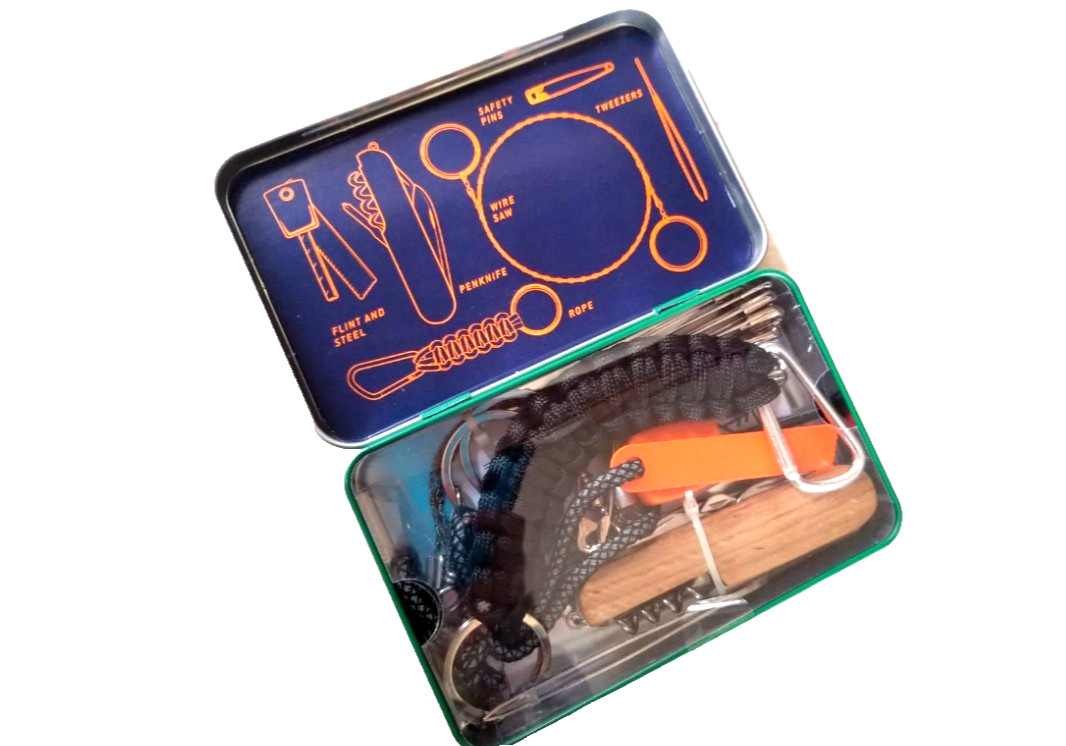 Wild + Wolf Outdoor Survival Kit
