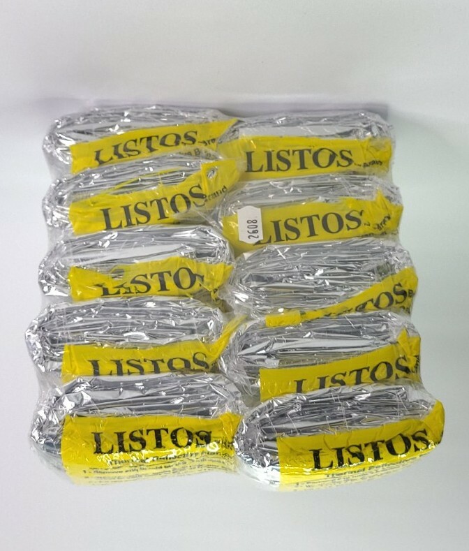 10 PACK • Super Large 82″x 54 Emergency Solar Mylar Blanket Survival Safety