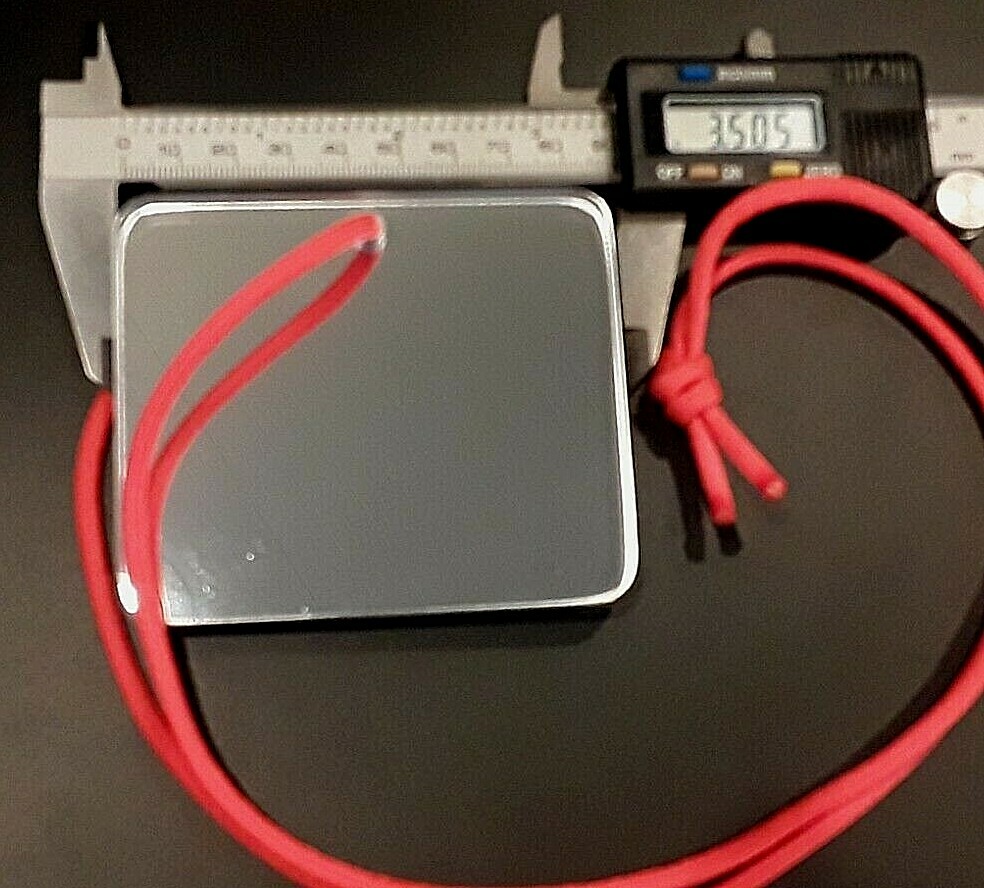 EMERGENCY SIGNAL MIRROR / COMPASS COMBO WITH CORD/MADE IN THE USA