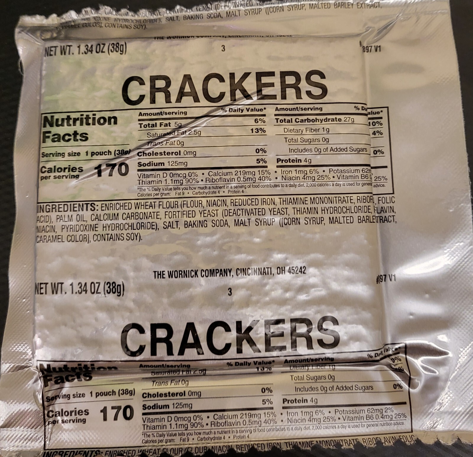 Meals Ready to Eat MREs – XMRE Blueline – Case of 12 Meals -Manufactured 03/2022