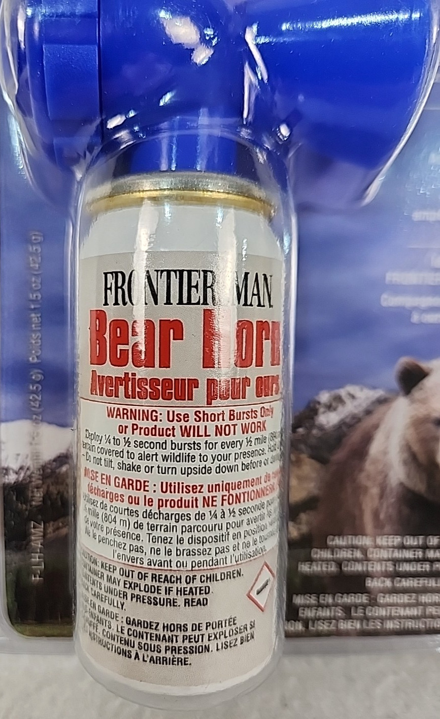 Sabre Frontiersman Bear Horn Locking On/Off Feature Periodic Blasts