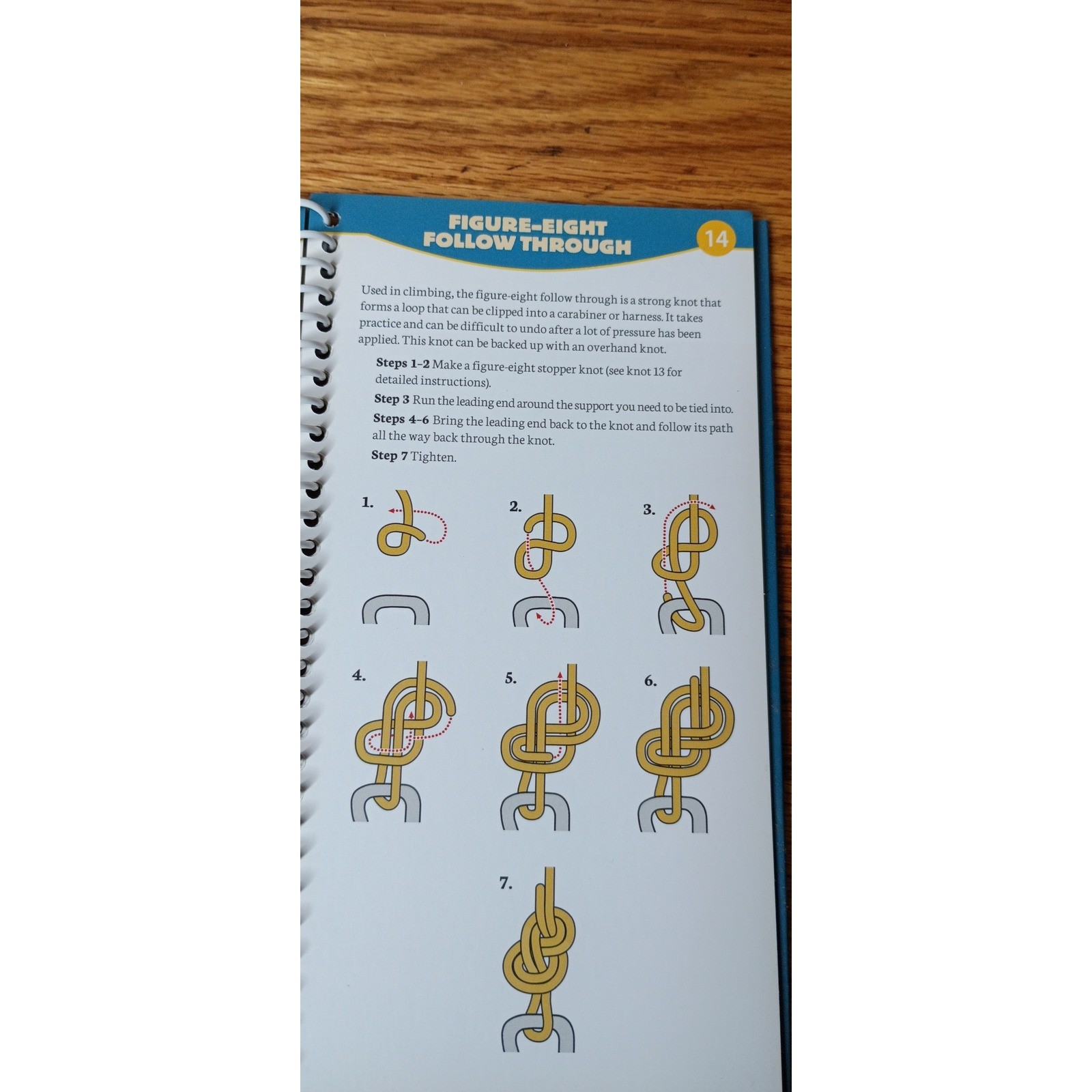 Essential Knots Adventure Skills Guide Karen Berger Spiral Bound Outdoor Book