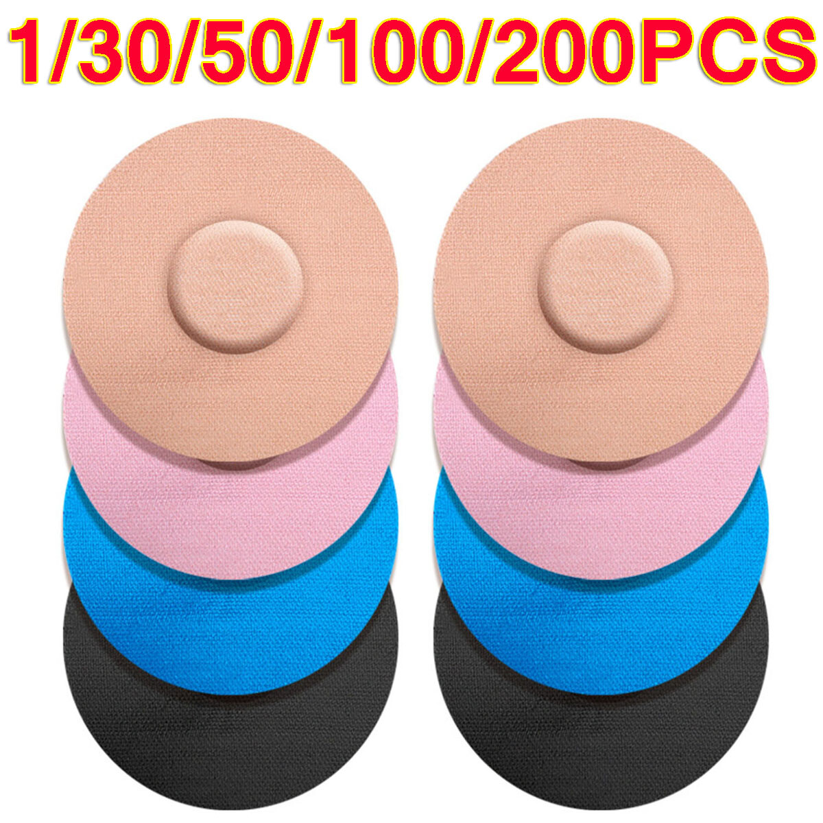 1-100pc For Freestyle Libre Sensor Covers Waterproof Breathable Adhesive Patches
