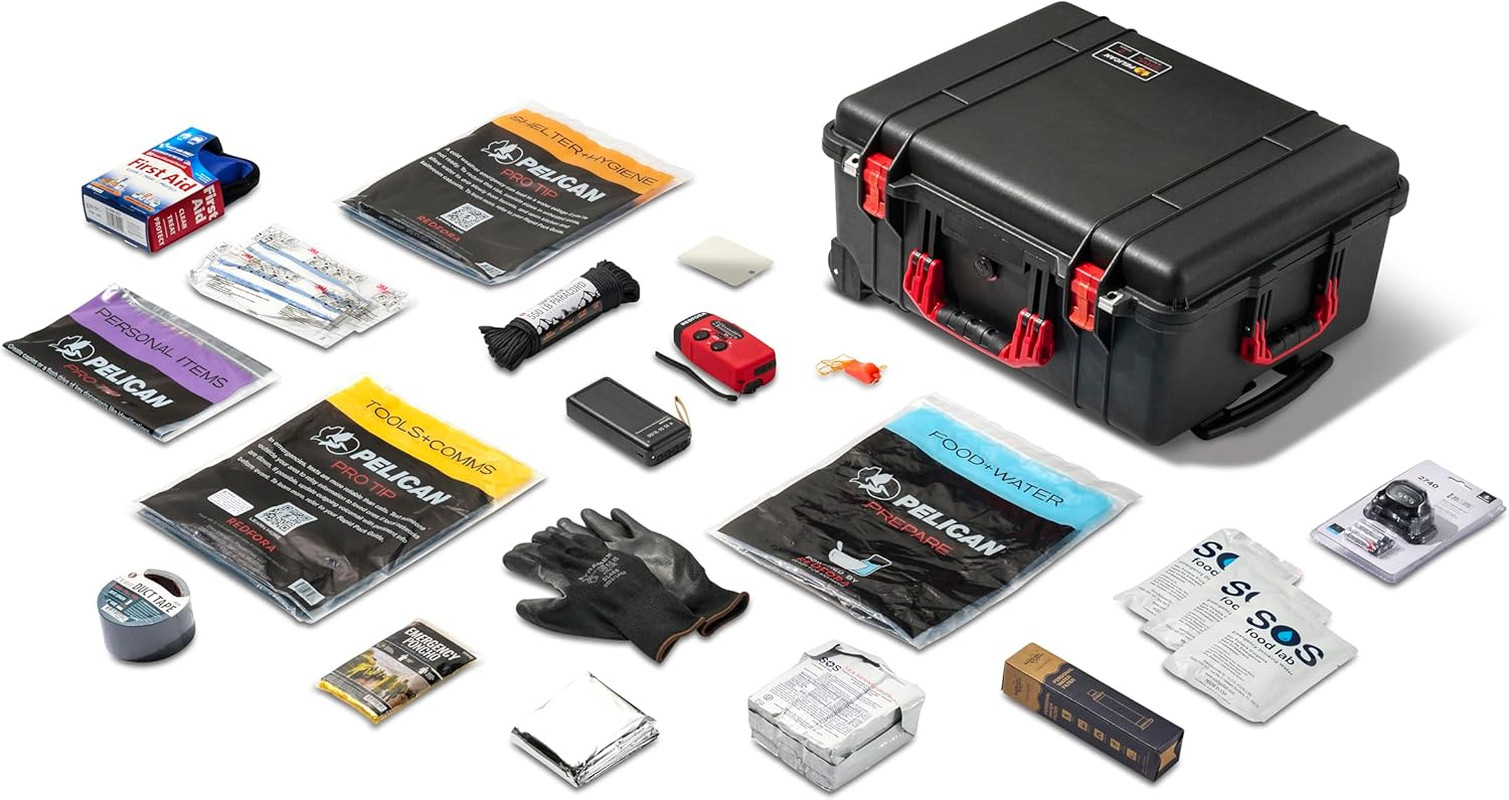 72-Hour Emergency Kit for 2 – Redfora Food Supply & Preparedness Case
