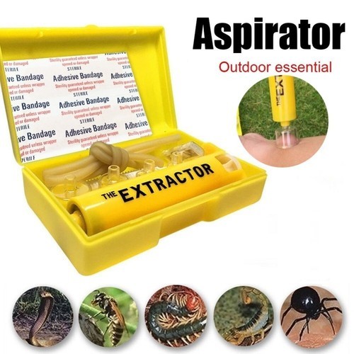 New Venom Poison Extractor Outdoor Bite Bee Snake Suction Survival Camping Tools