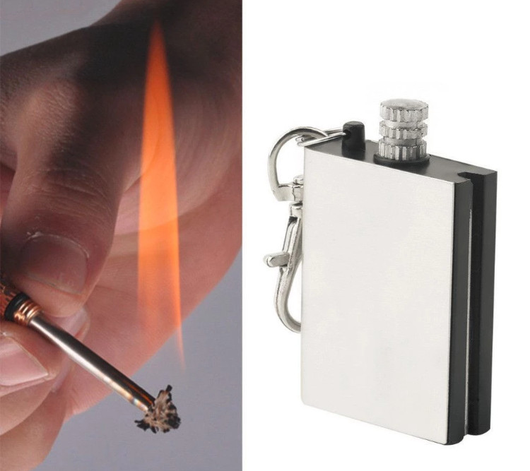 5pcs Survival Emergency Camping Fire Starter Flint Metal Match Lighter Hiking US