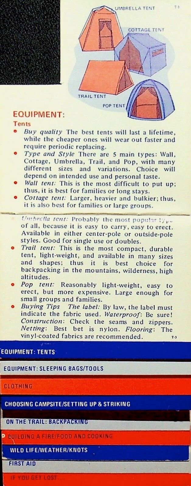 1973 Copco Papers “Camping & Hiking Guide” – T-144