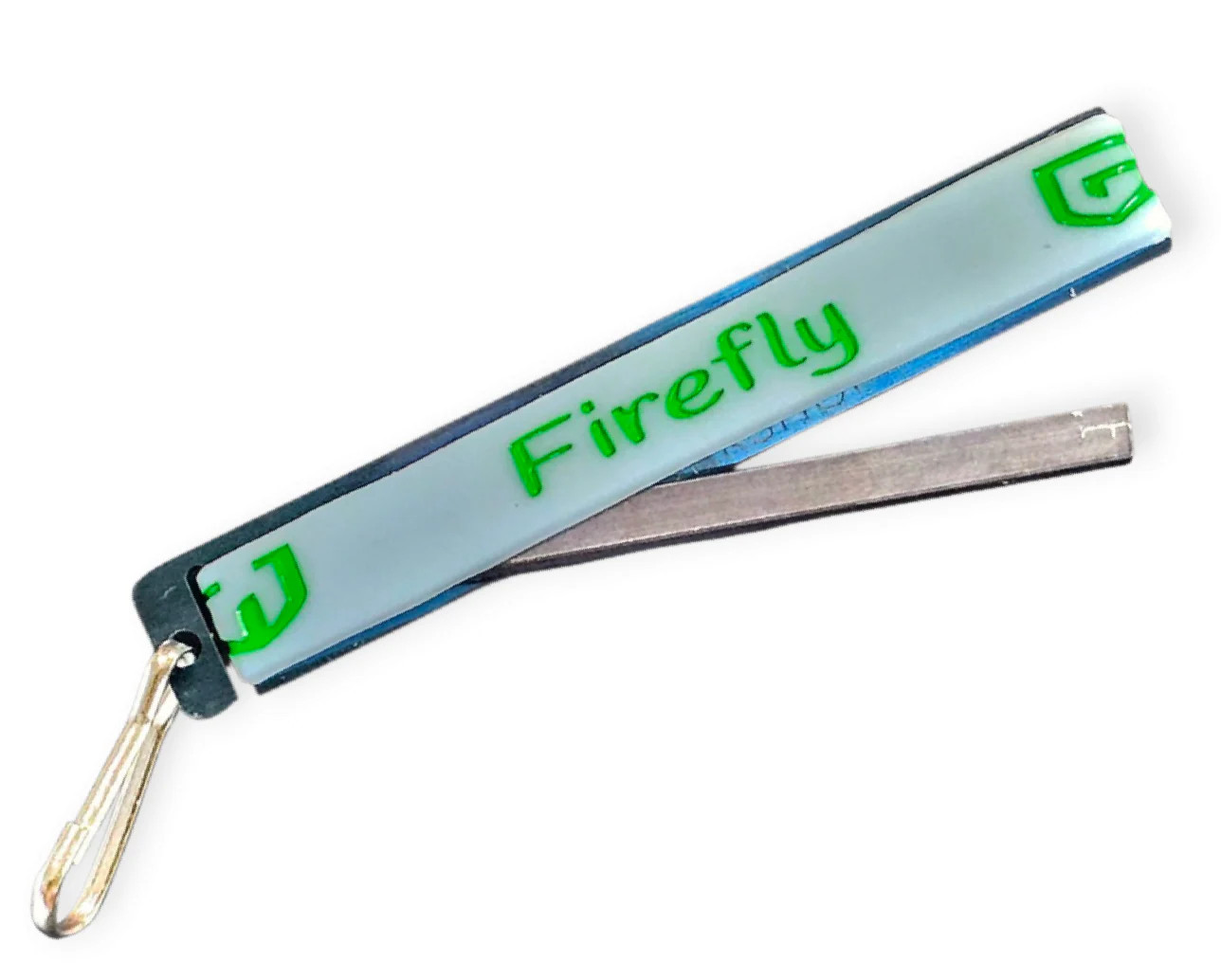 Grim Workshop Firefly Heat Firestarter Tool Ferro Rod Glow-In-Dark Handle USA