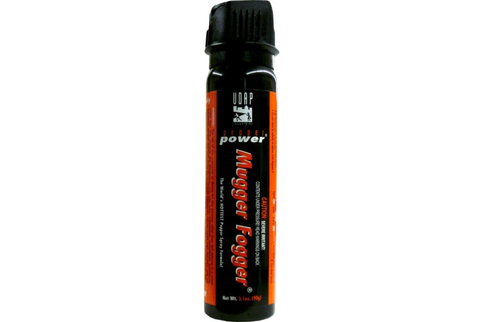 UDAP Pepper Power World’s Hottest Formula Mugger Fogger 3.1 oz Defense Spray